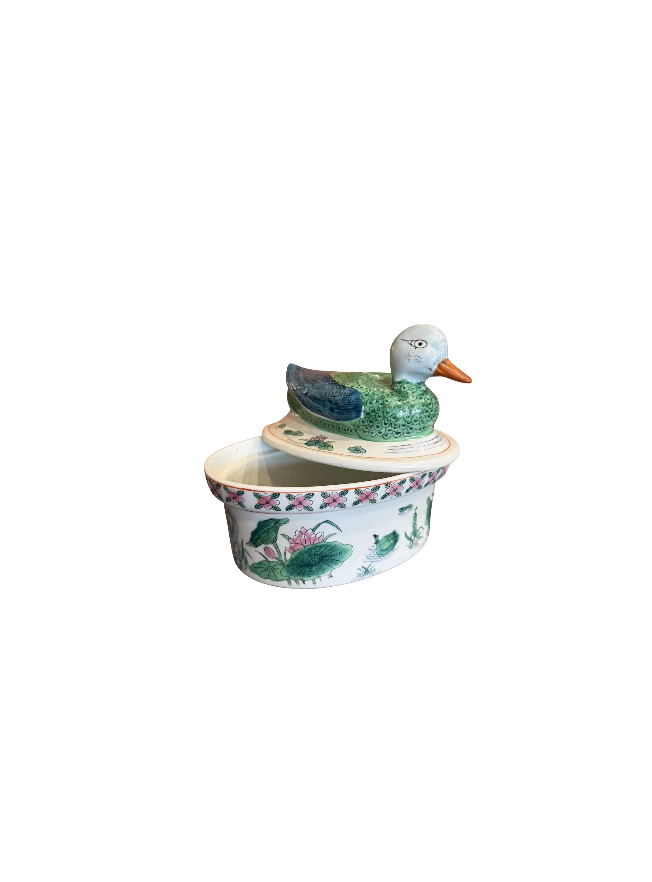 Vintage Tureen with Duck on Lid 3.jpg