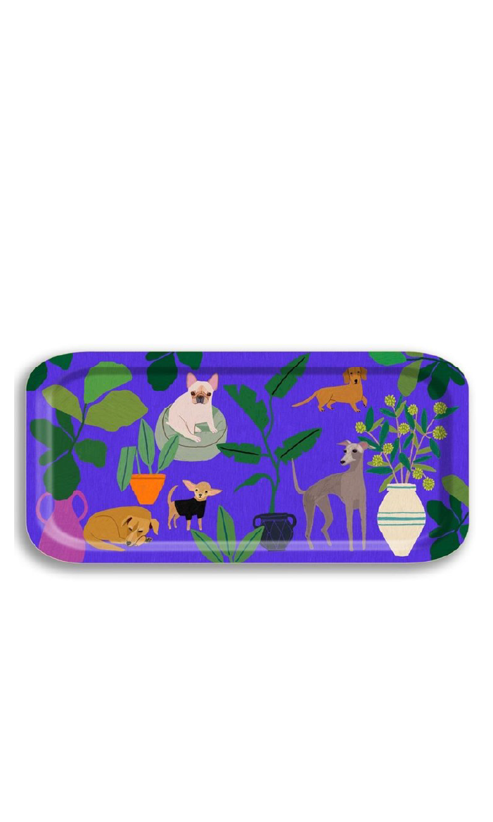 Dogs Narrow Tray