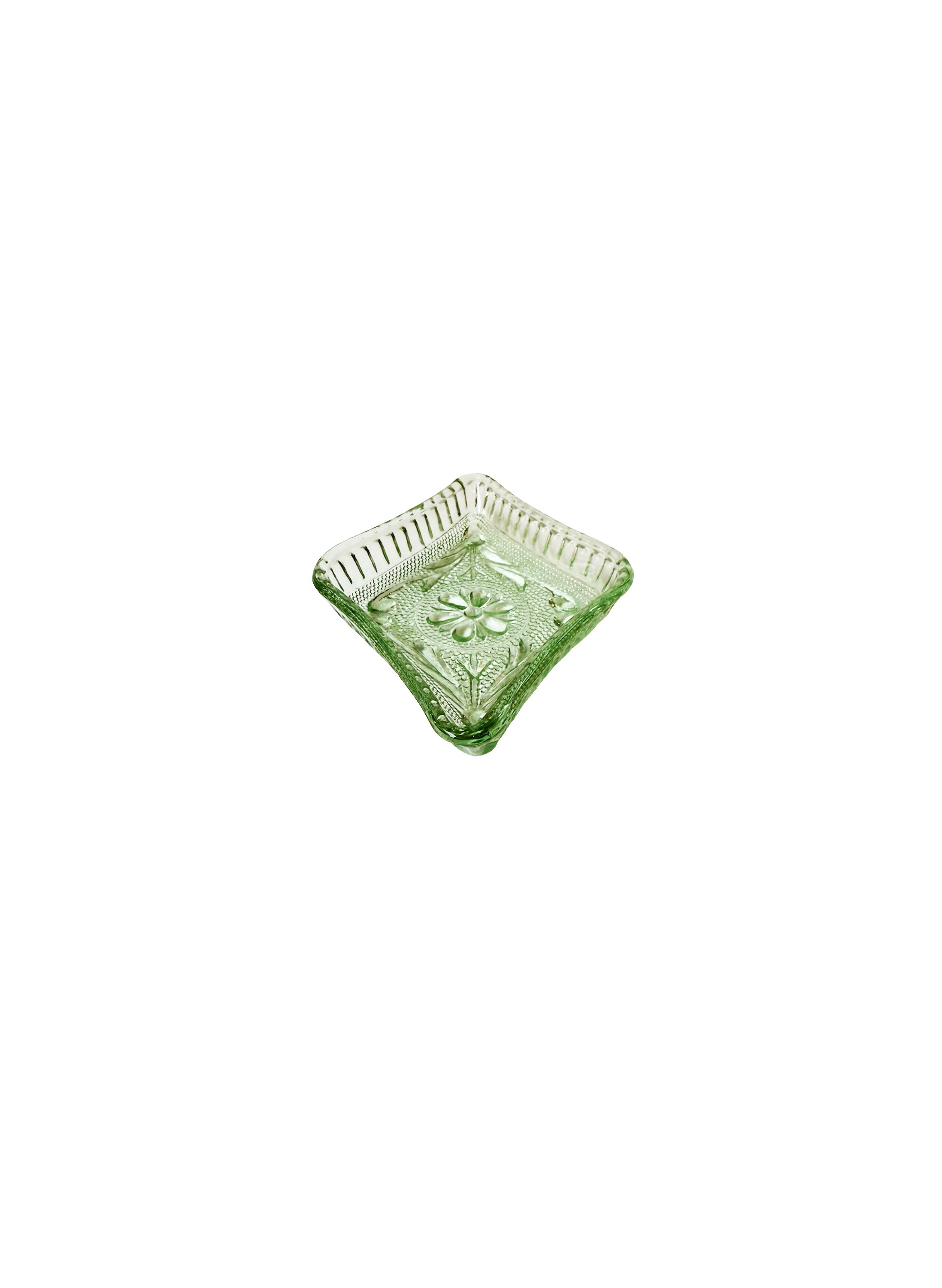 Sea Green Glass Diamond Dish 2.jpg