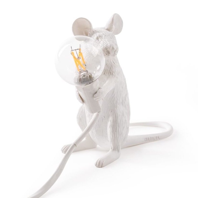 Mouse Lamp - Sitting