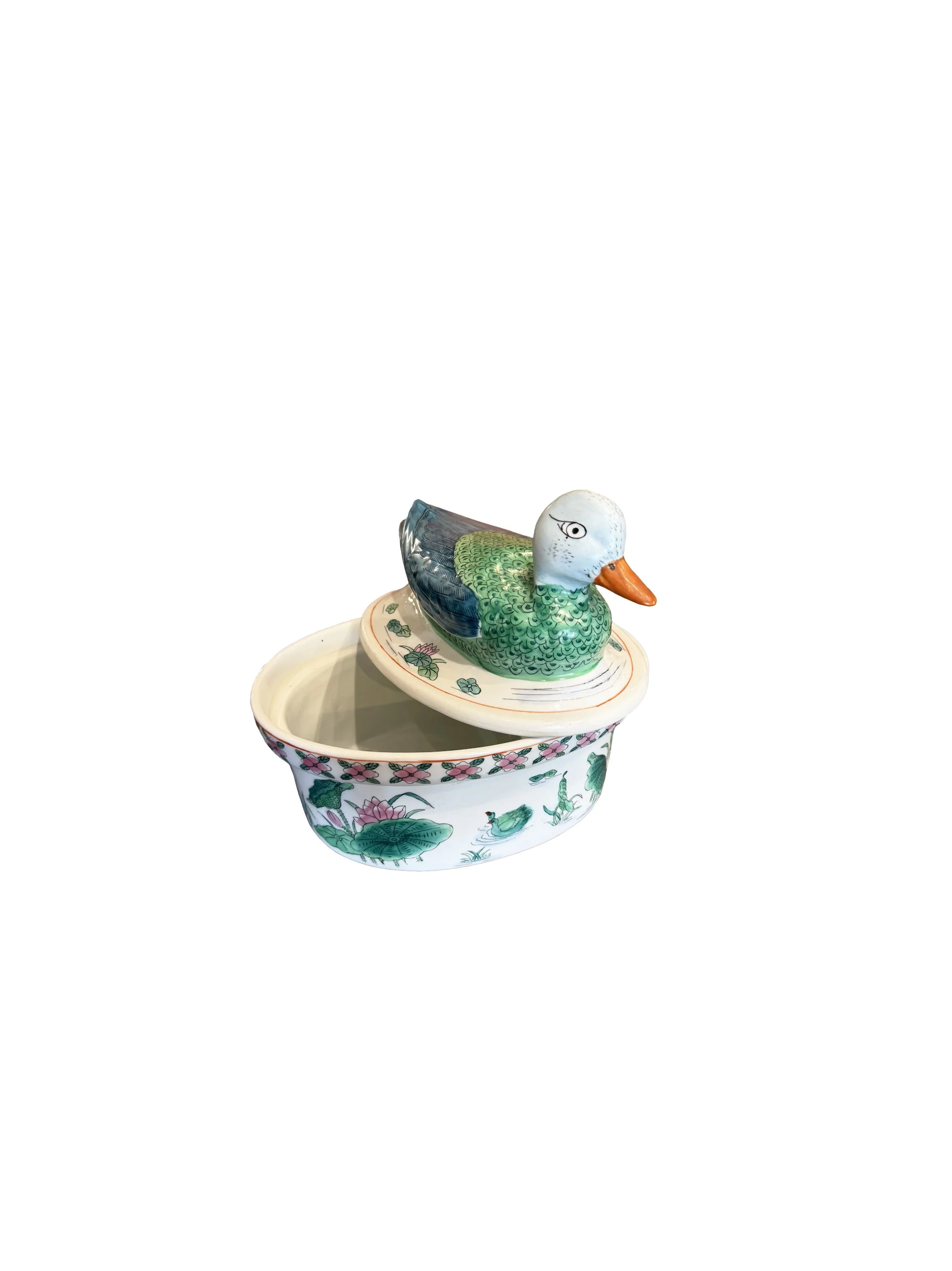 Vintage Tureen with Duck on Lid 4.jpg