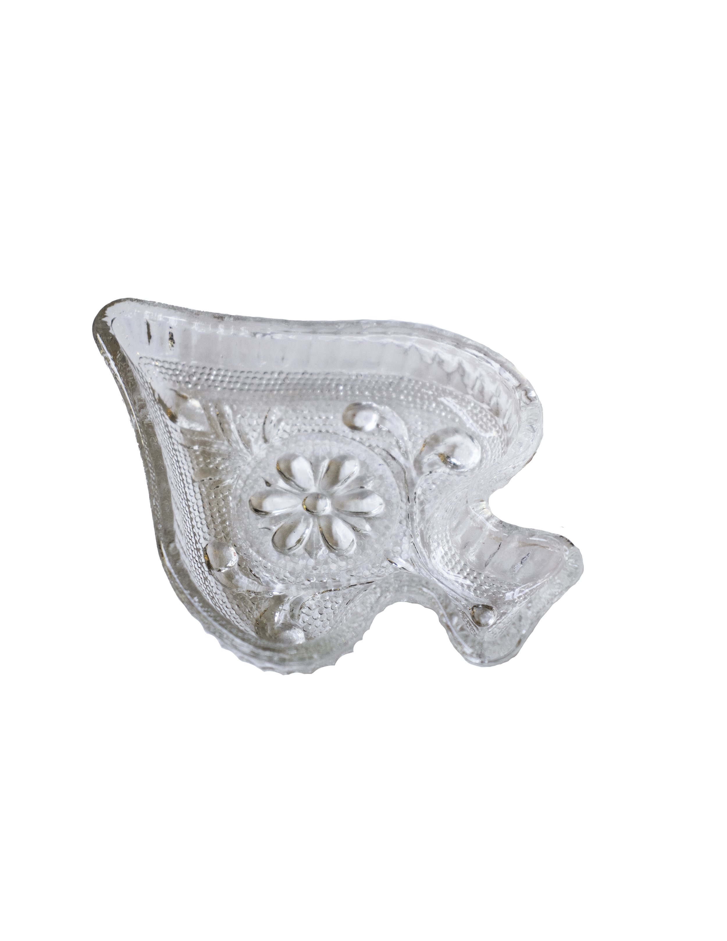 Clear Tiara Glass Spade Dish