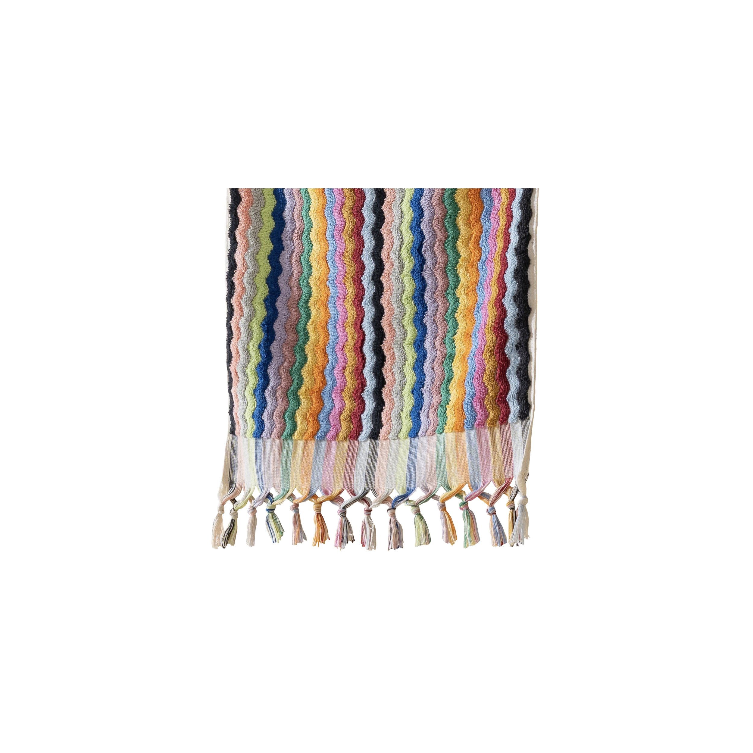 Kikoya rainbow zigzag hand towel 2.jpg
