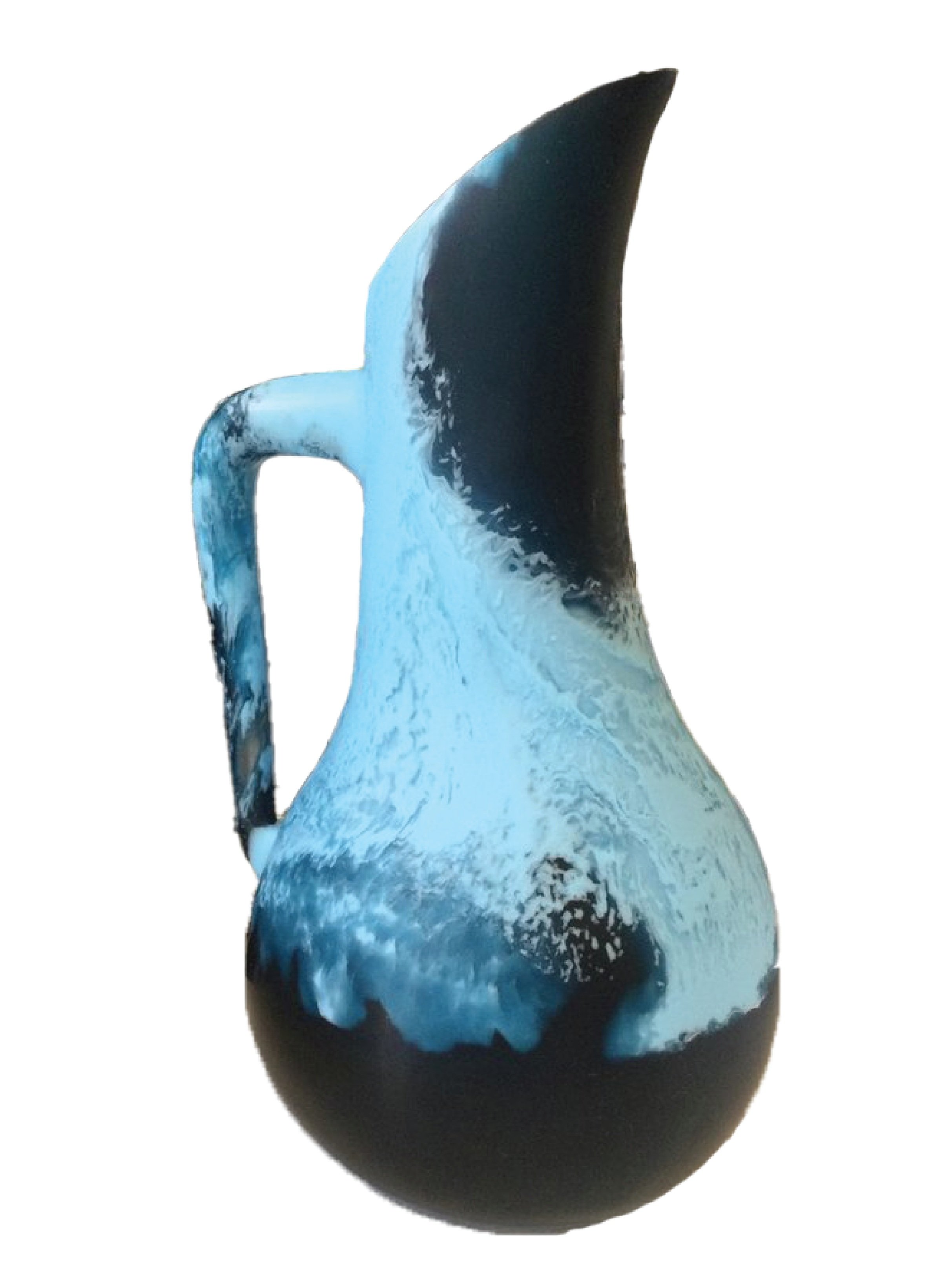 Blue Resin Pitcher