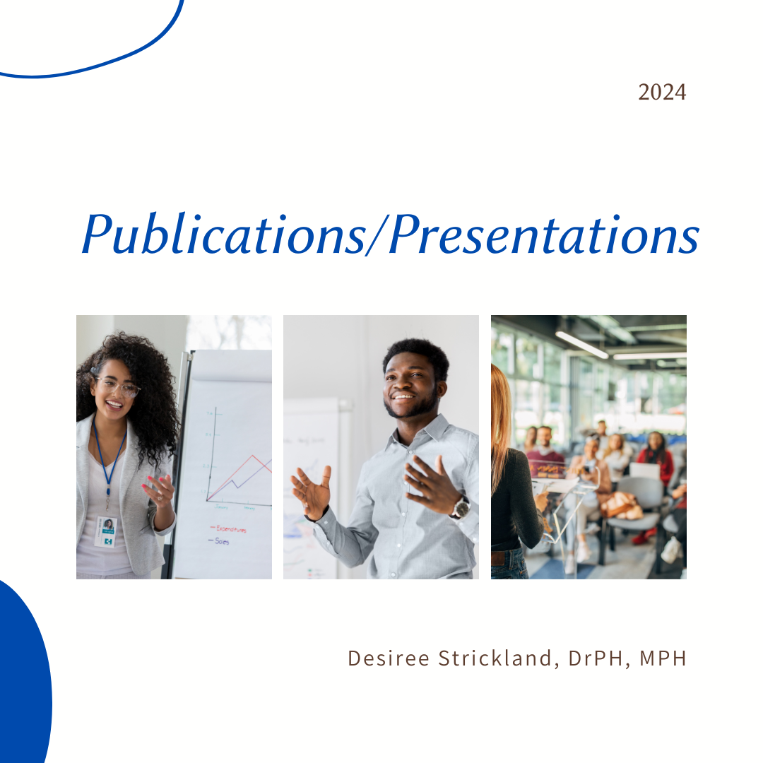 Publications/Presentations