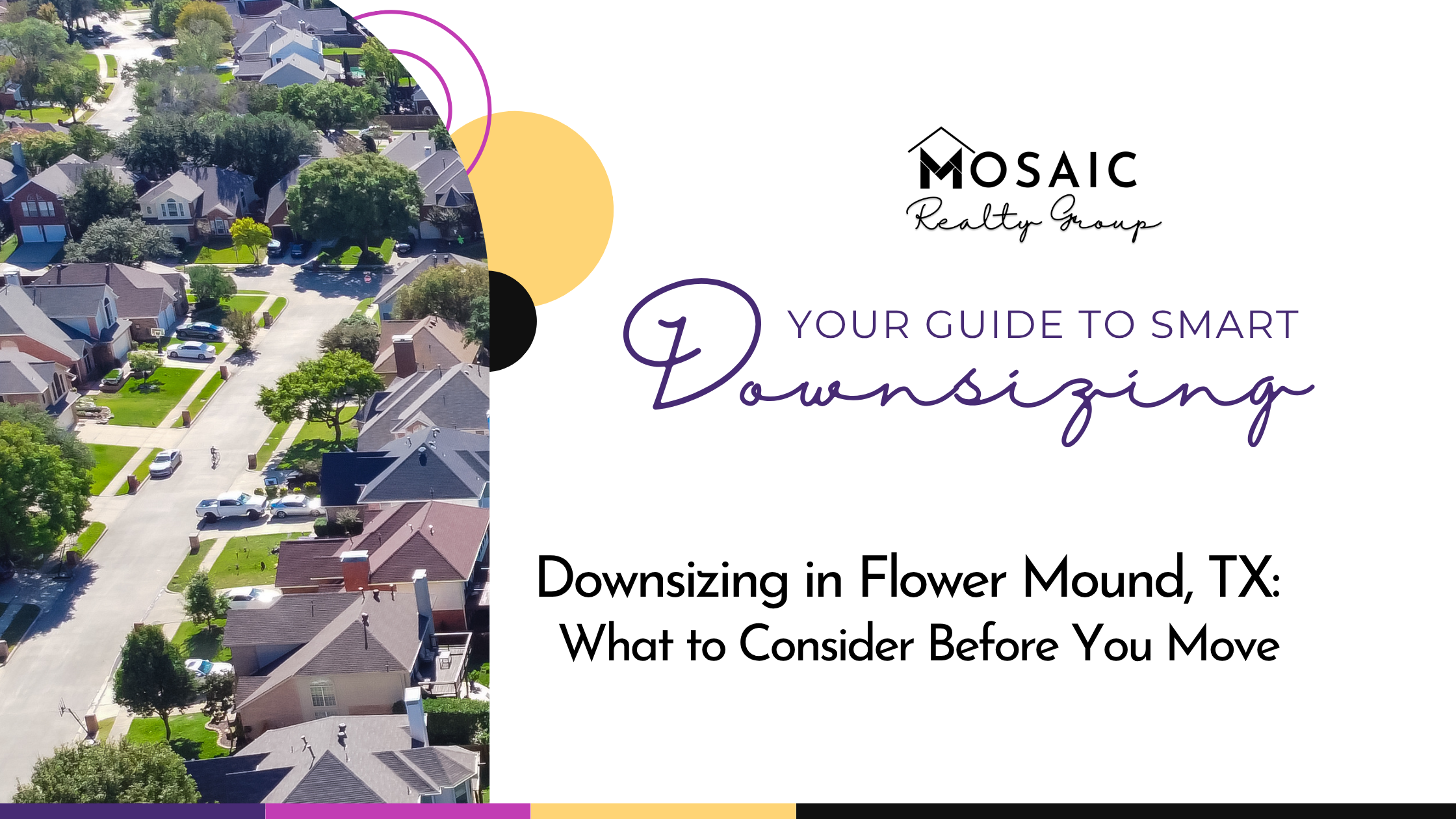 Downsizing in Flower Mound, TX: What to Consider Before You Move