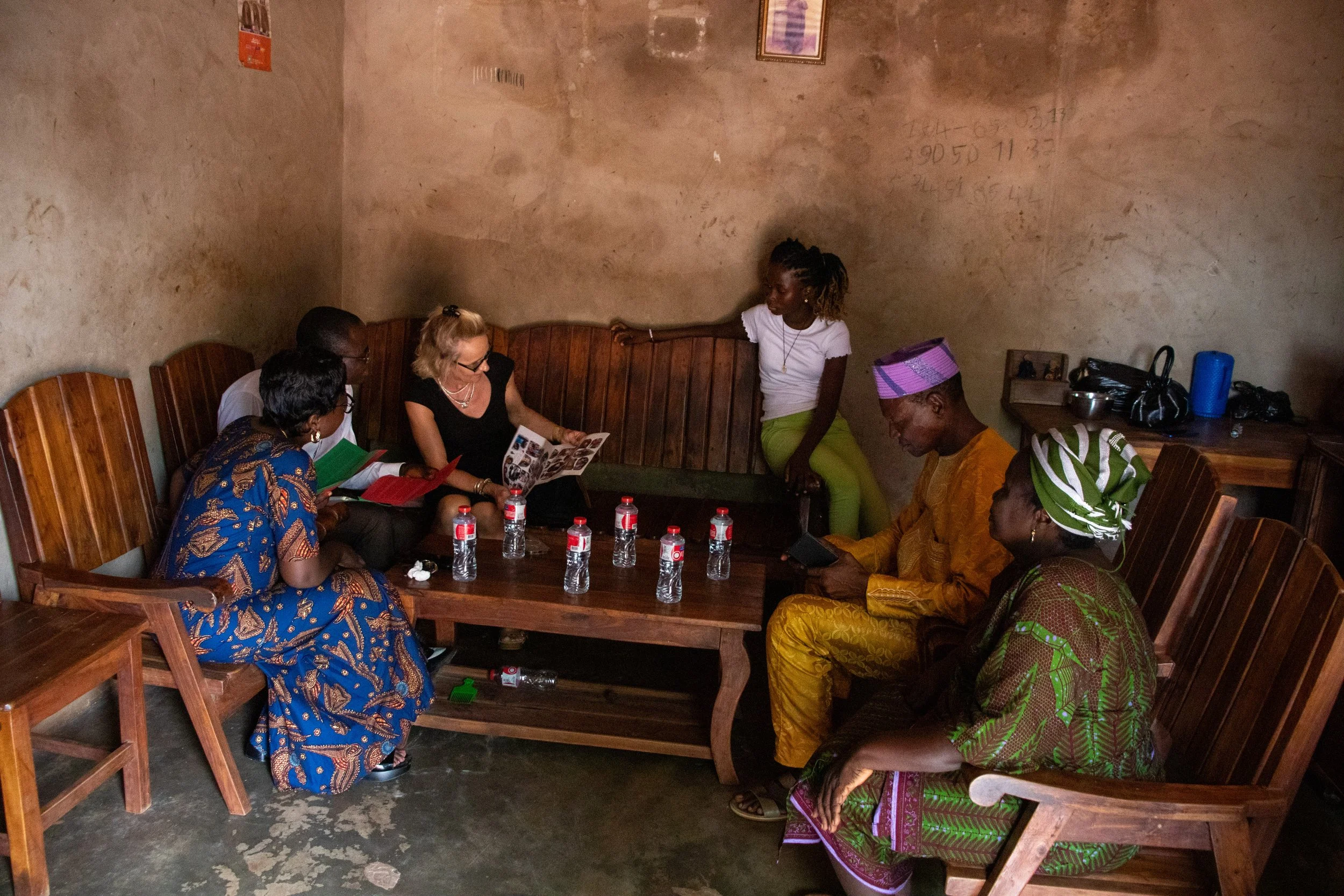 My mother has sent her host family Christmas cards each year. They have saved all of them, August 2024. 