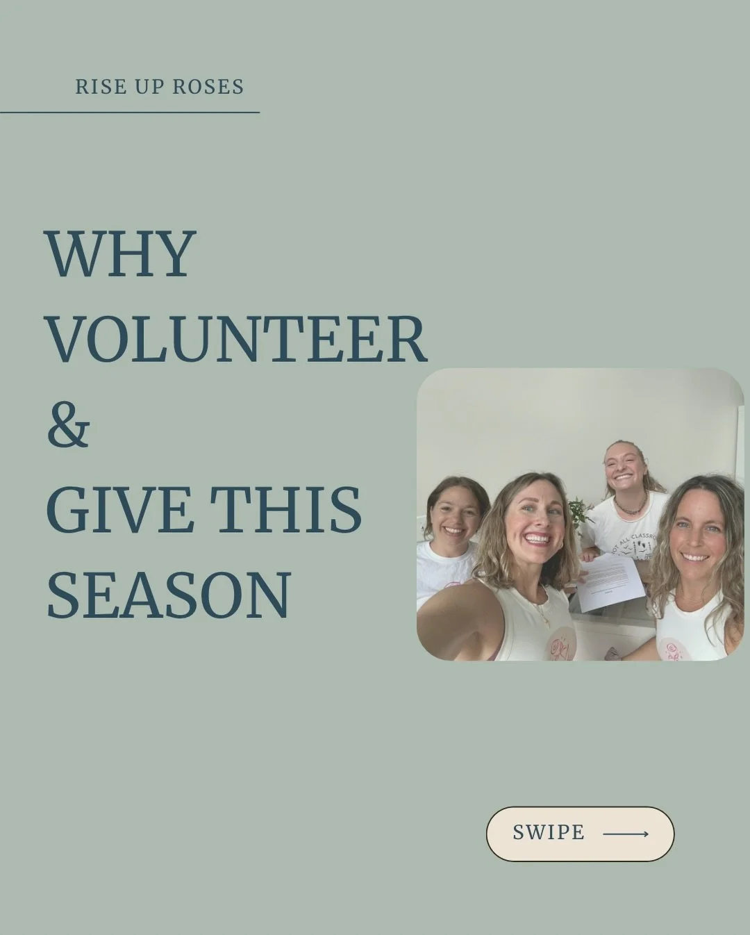 ✨ Why We Volunteer &amp; Give This Season ✨

Every act of giving plants a seed in a child&rsquo;s confidence, in a caregiver&rsquo;s hope, in a classroom&rsquo;s peace. 🌱💛
And this season, we&rsquo;re celebrating the magic that happens when a commu