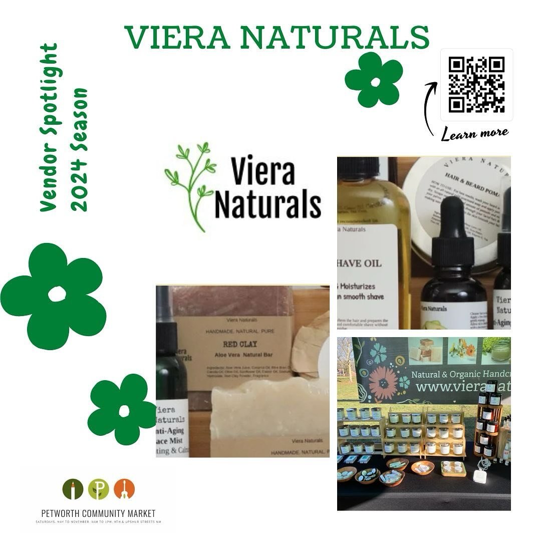 ✨ Vendor Spotlight on Viera Naturals @vieranaturals ✨ Elevate your skincare routine with their high-quality, natural, and organic products. 🌱 From head to toe, nourish your body with the goodness of nature. 🌿 #FarmersMarketFinds #NaturalBeauty #Sup