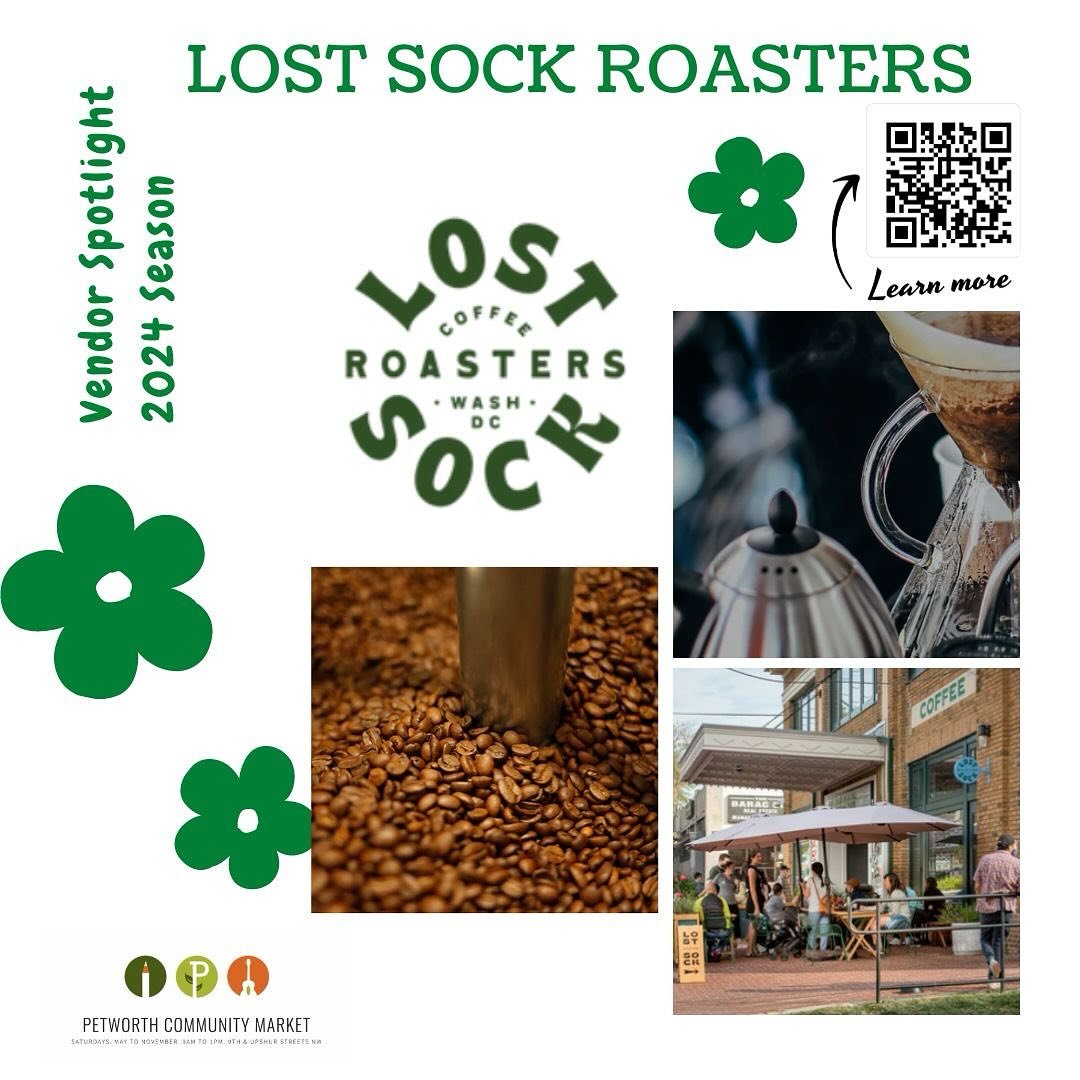 Petworth Community Market kicks off just one week from today! And we're thrilled to highlight a long-time friend and vendor 🌟 Let's raise our mugs to Lost Sock Roasters! @lostsockroasters 🌟☕️🧦 They're not just about brewing a cup; they're about cr