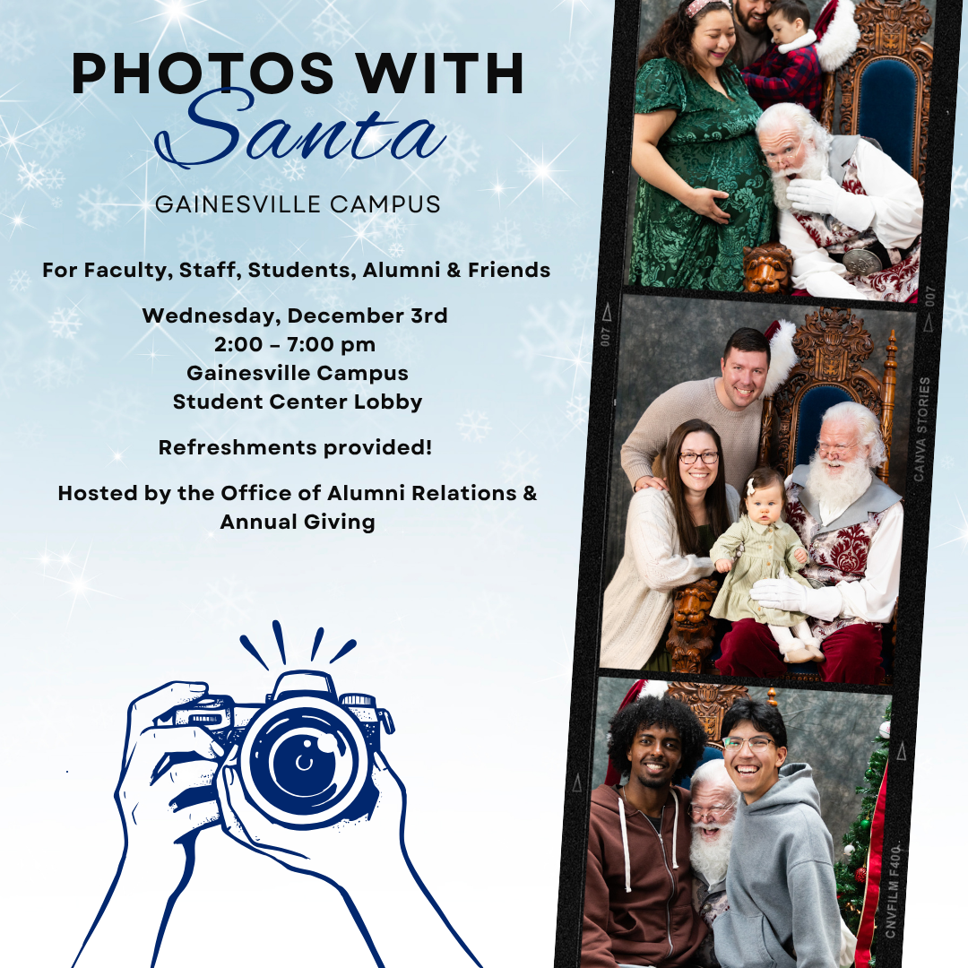 Photos with Santa Gainesville Campus