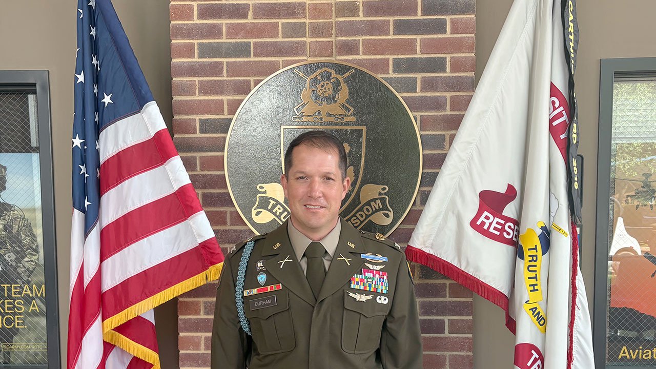 Alumnus Col. Durham is new professor of military science