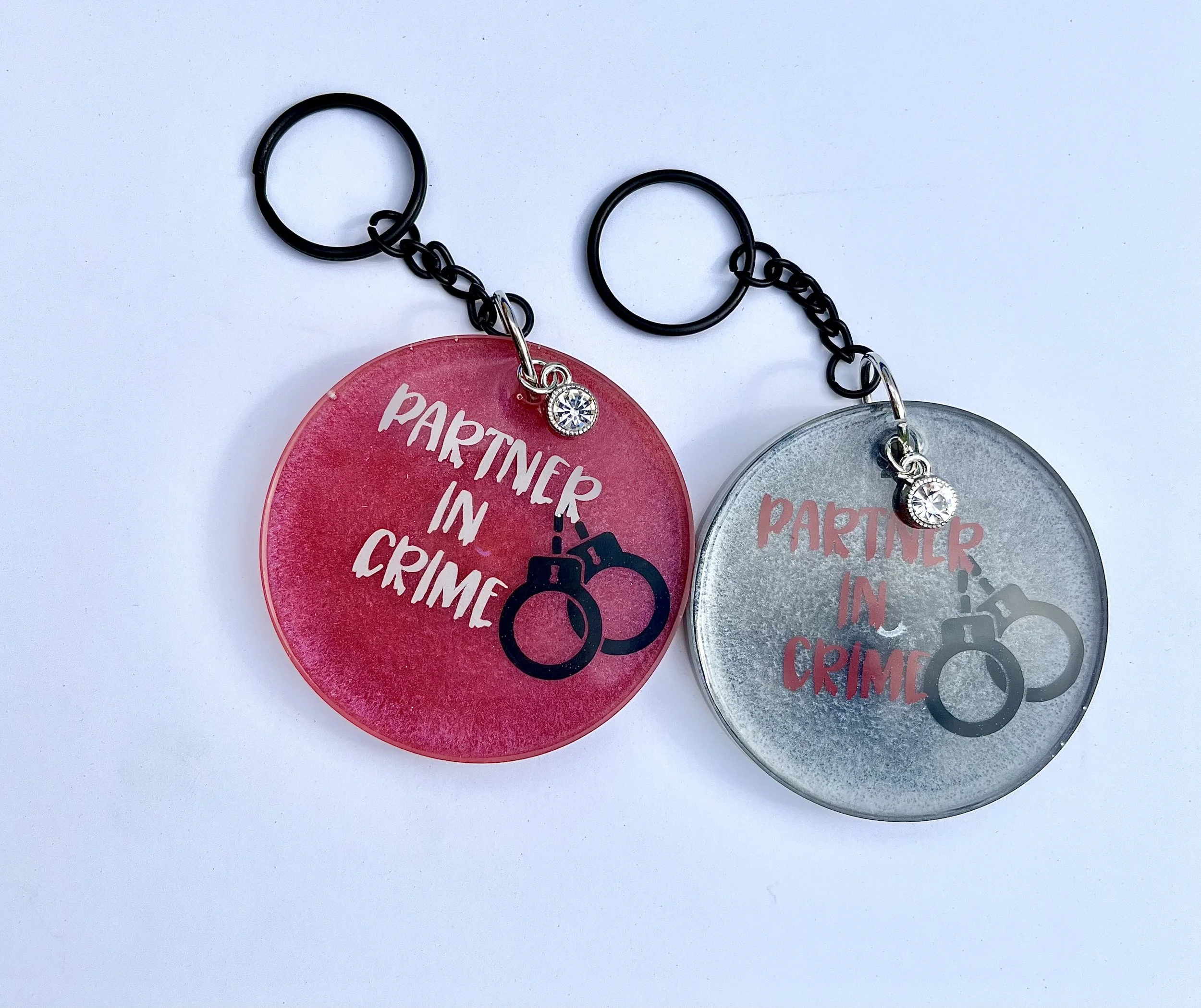 Partner In Crime Keychain