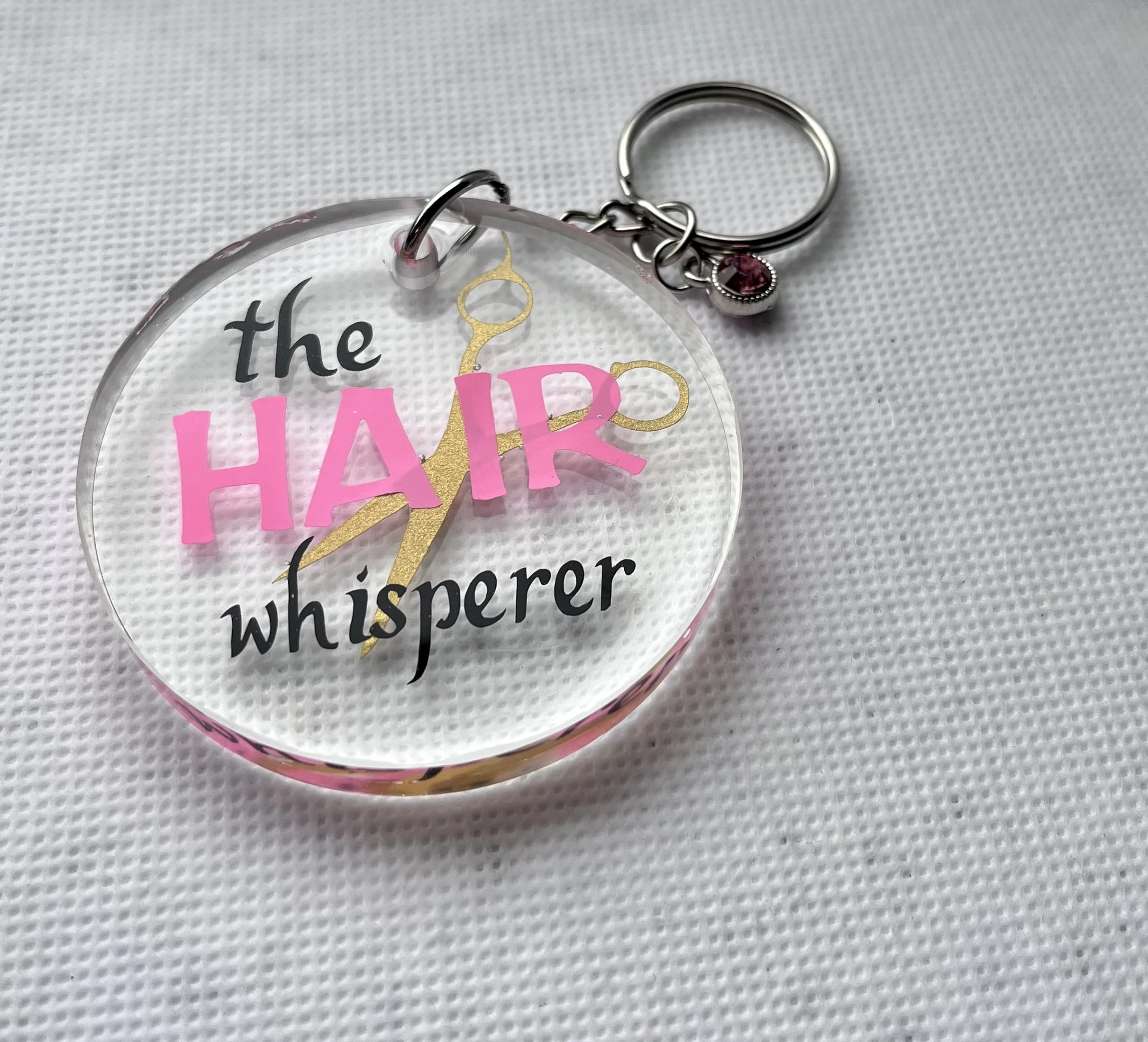 The Hair Whisperer Keychain