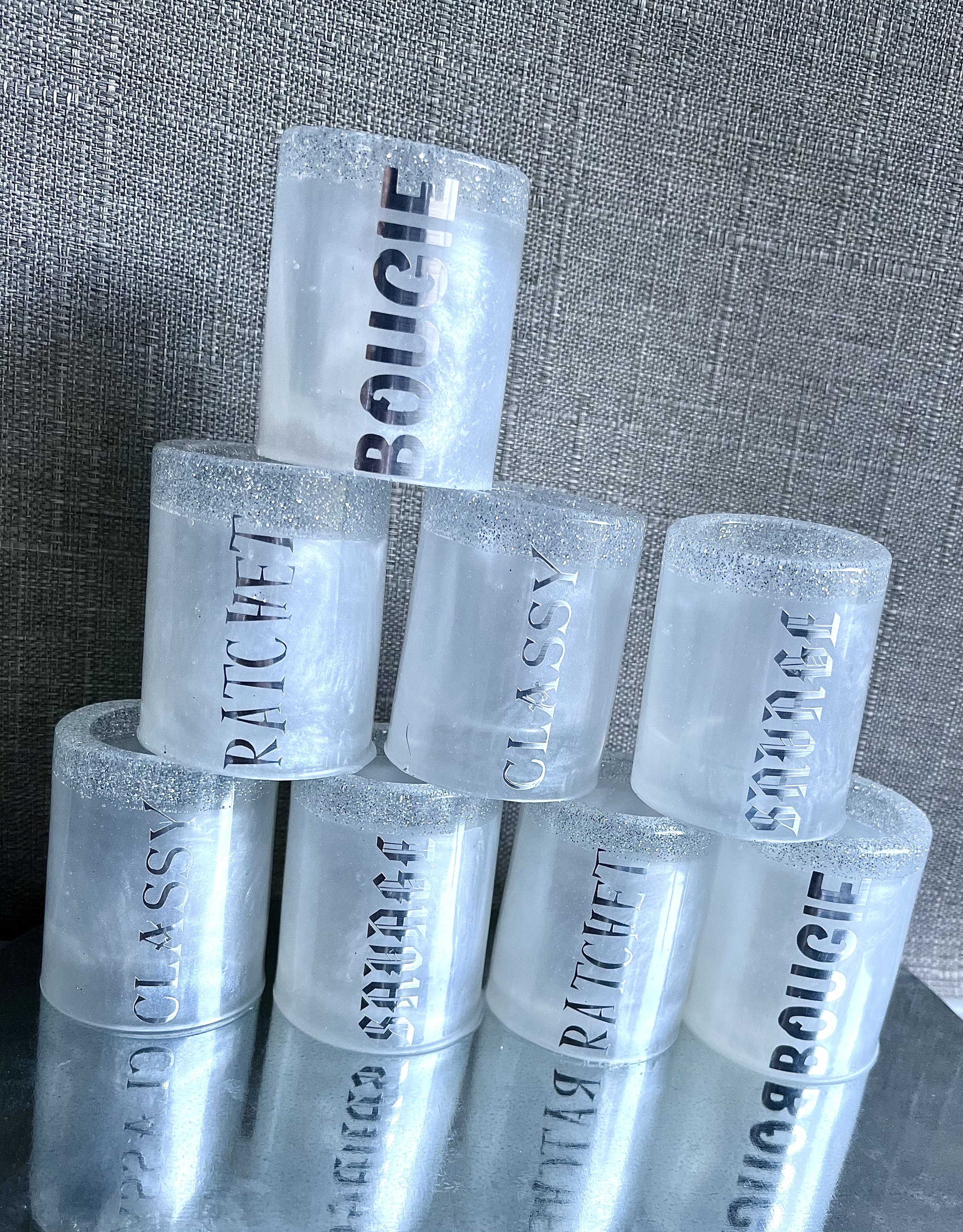 Bougie-Ratchet-Classy Shotglasses