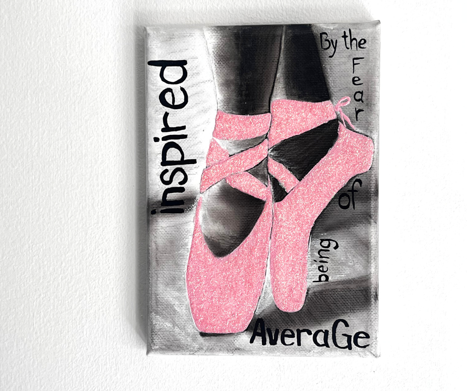 "Inspired Pointe" 5x7 Original