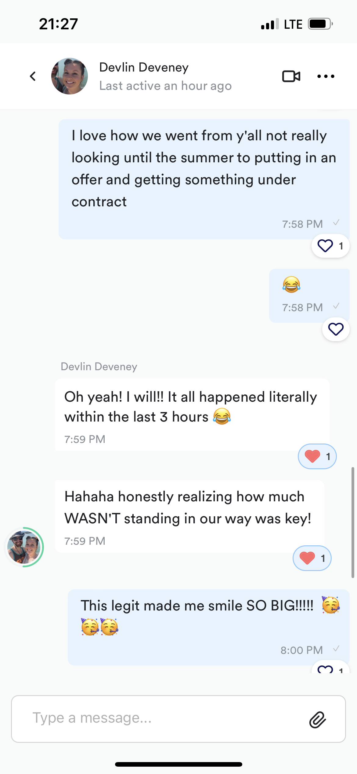 Devlin - Surprised by fast results.PNG