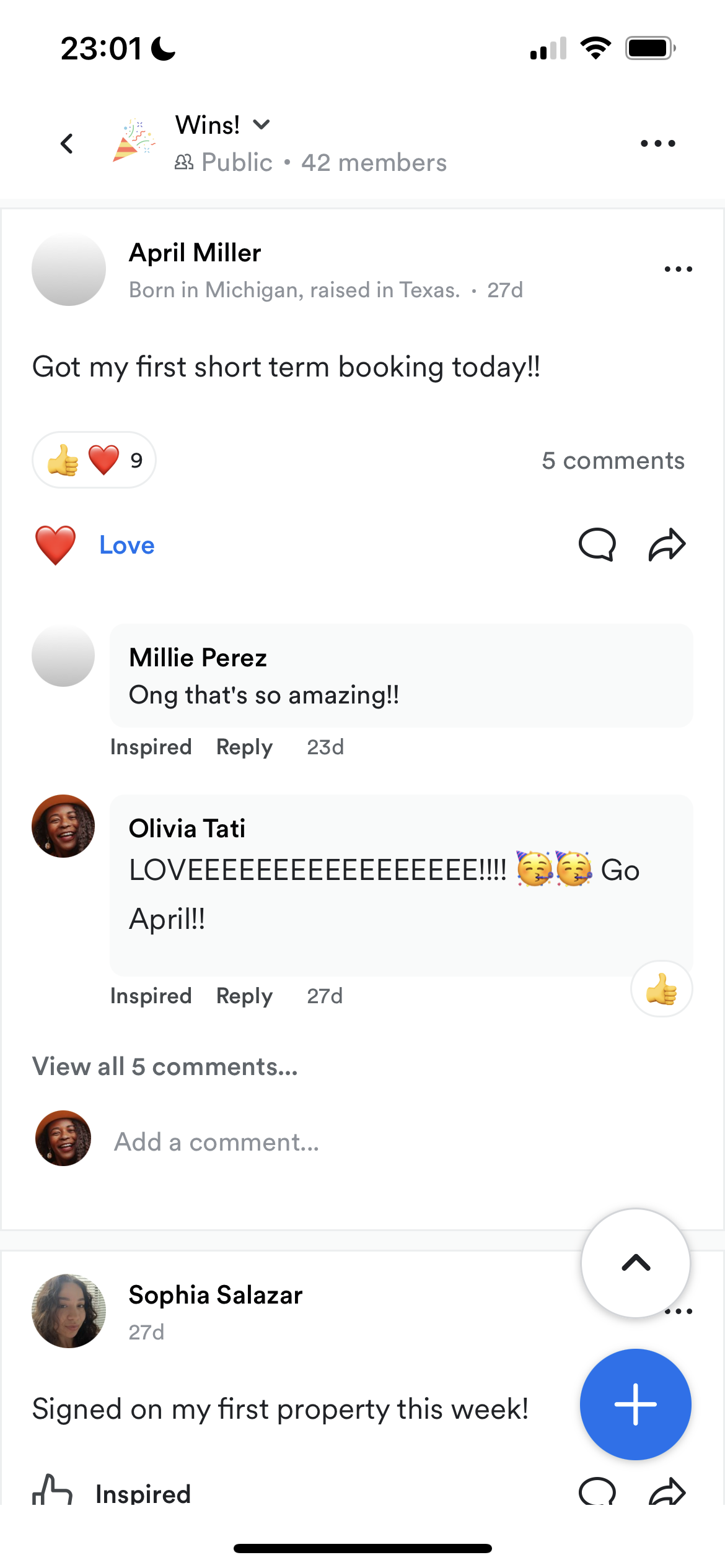 April Miller - First STR booking.PNG