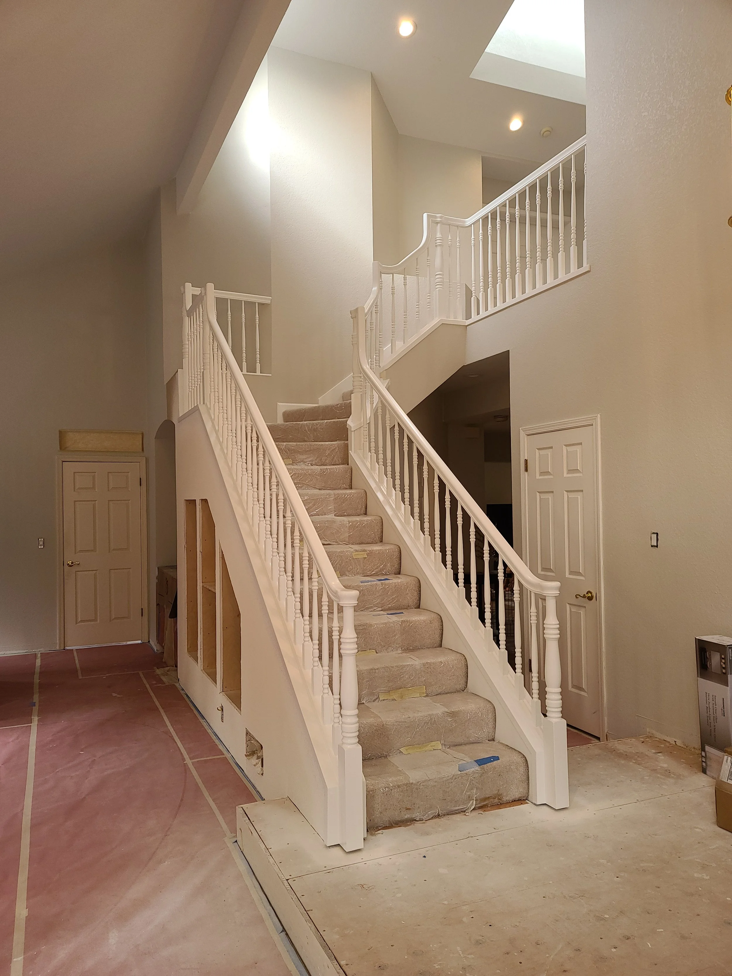 Hand Rails Painting.