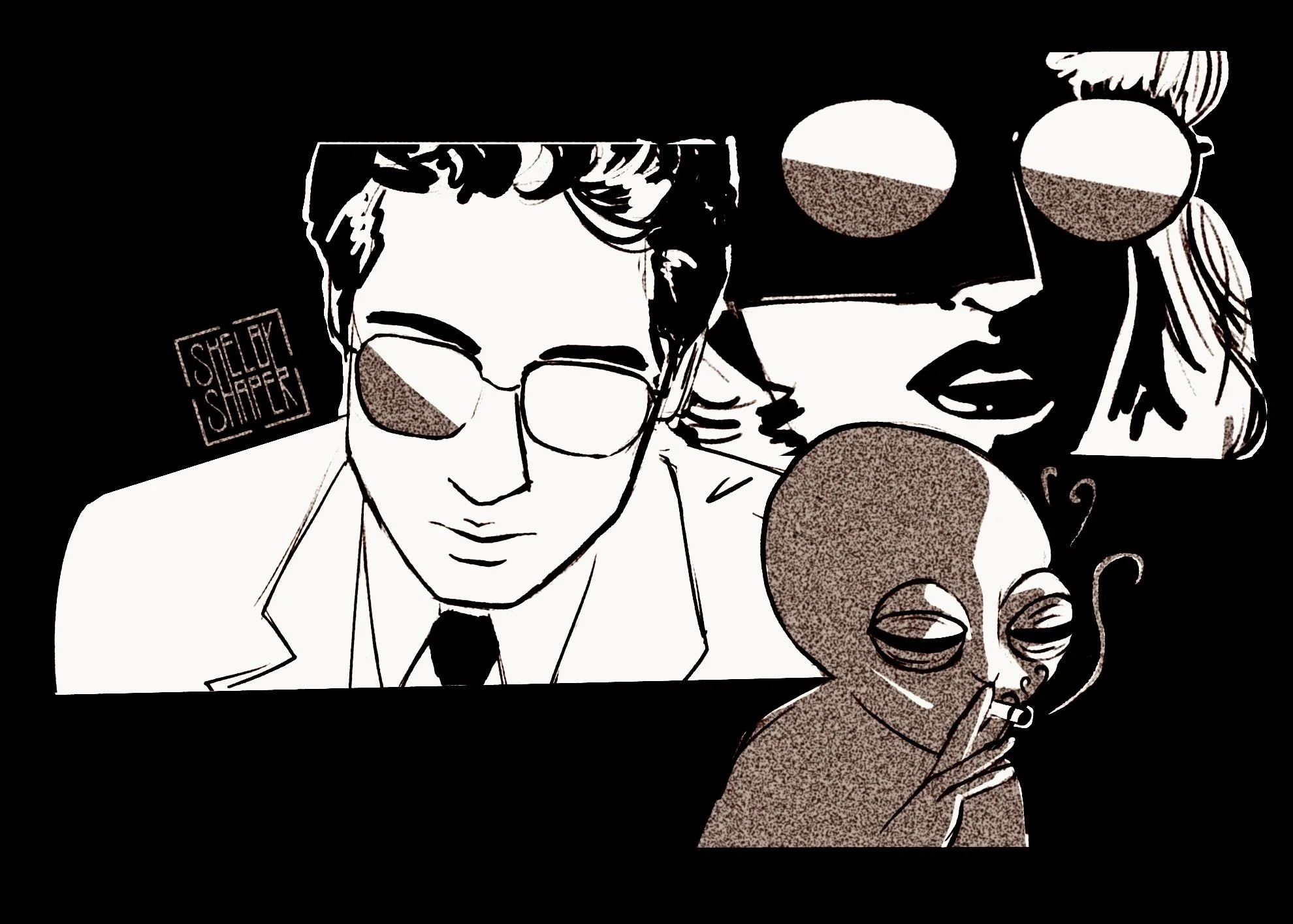 X-Files Sketch Portraits - 2026