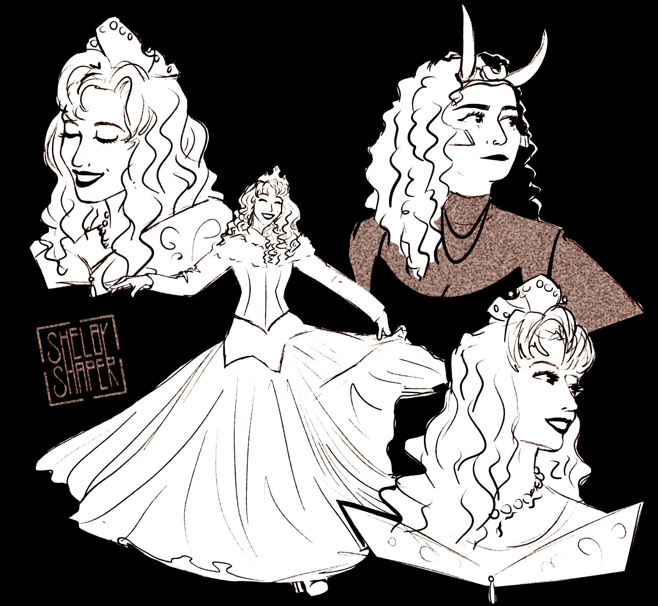 Ayla & Katie Sketch Portraits - 2026