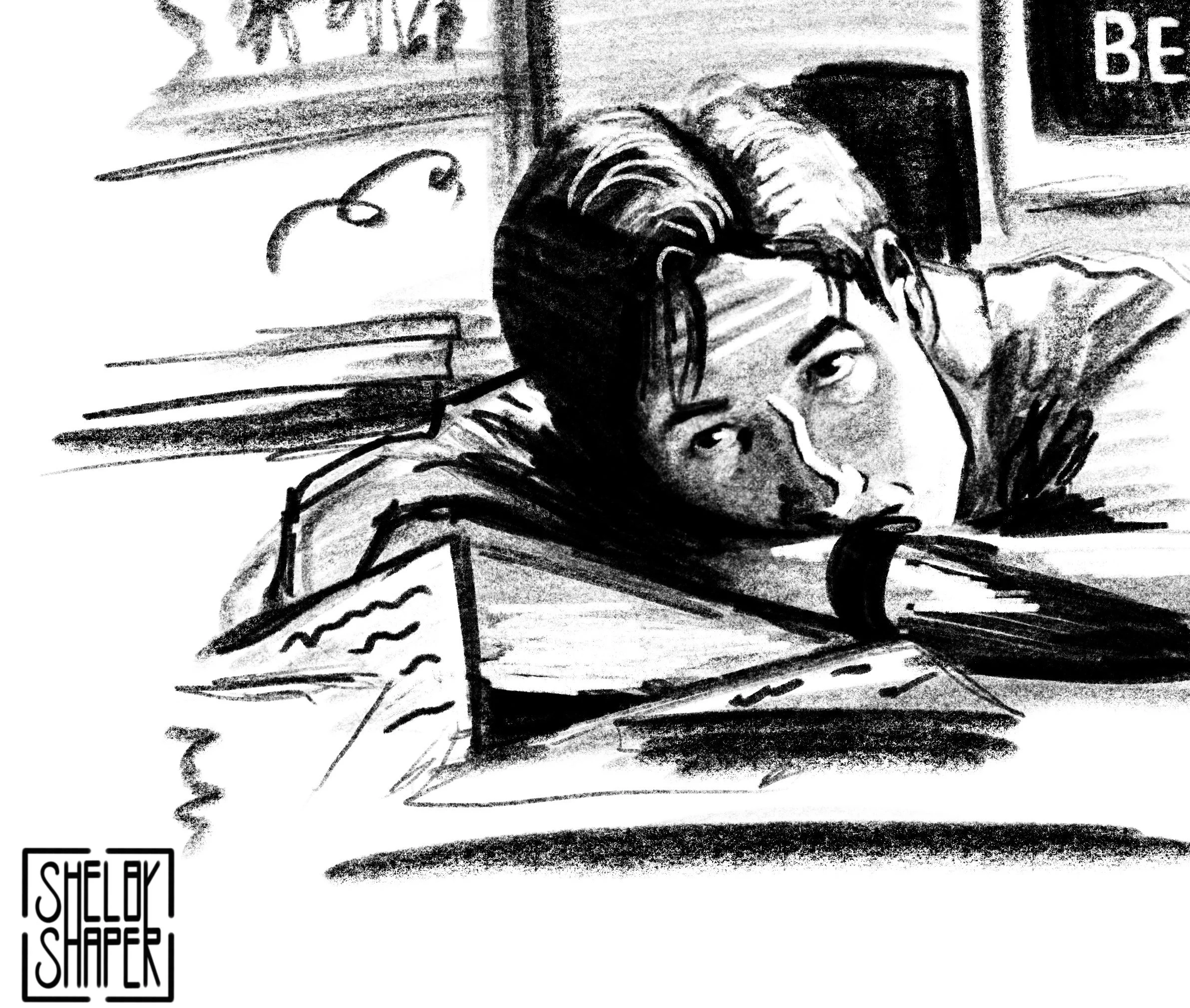 X-Files Fox Mulder Sketch - 2026