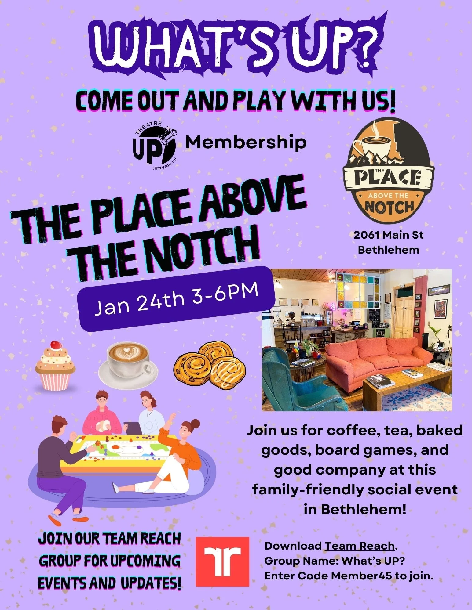 What's Up Event with Theater Up!