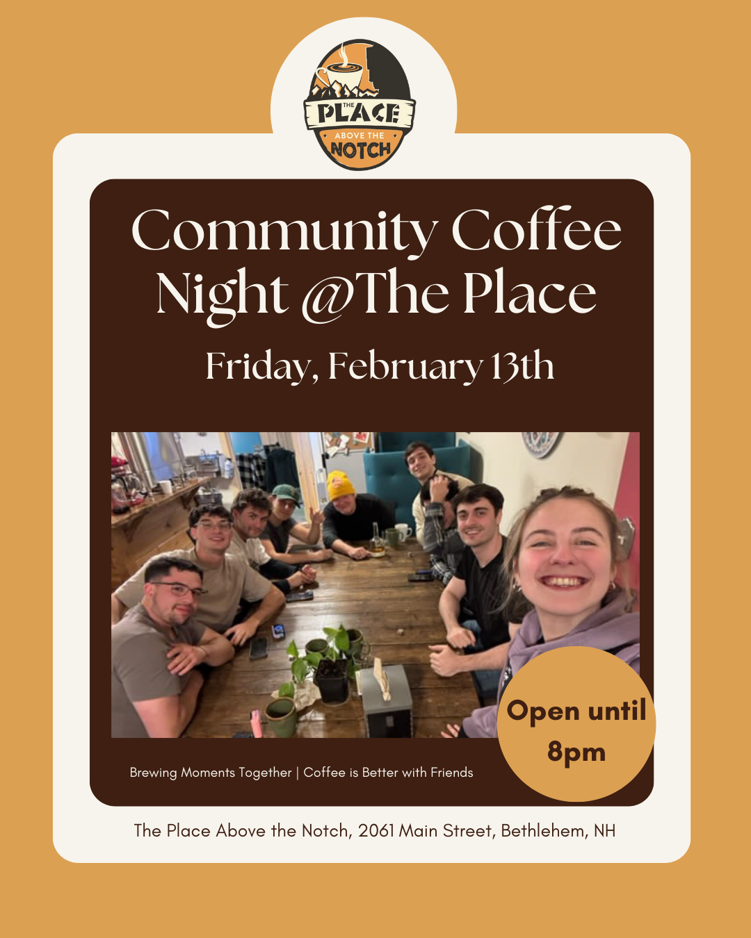 Community Coffee Night (Copy)