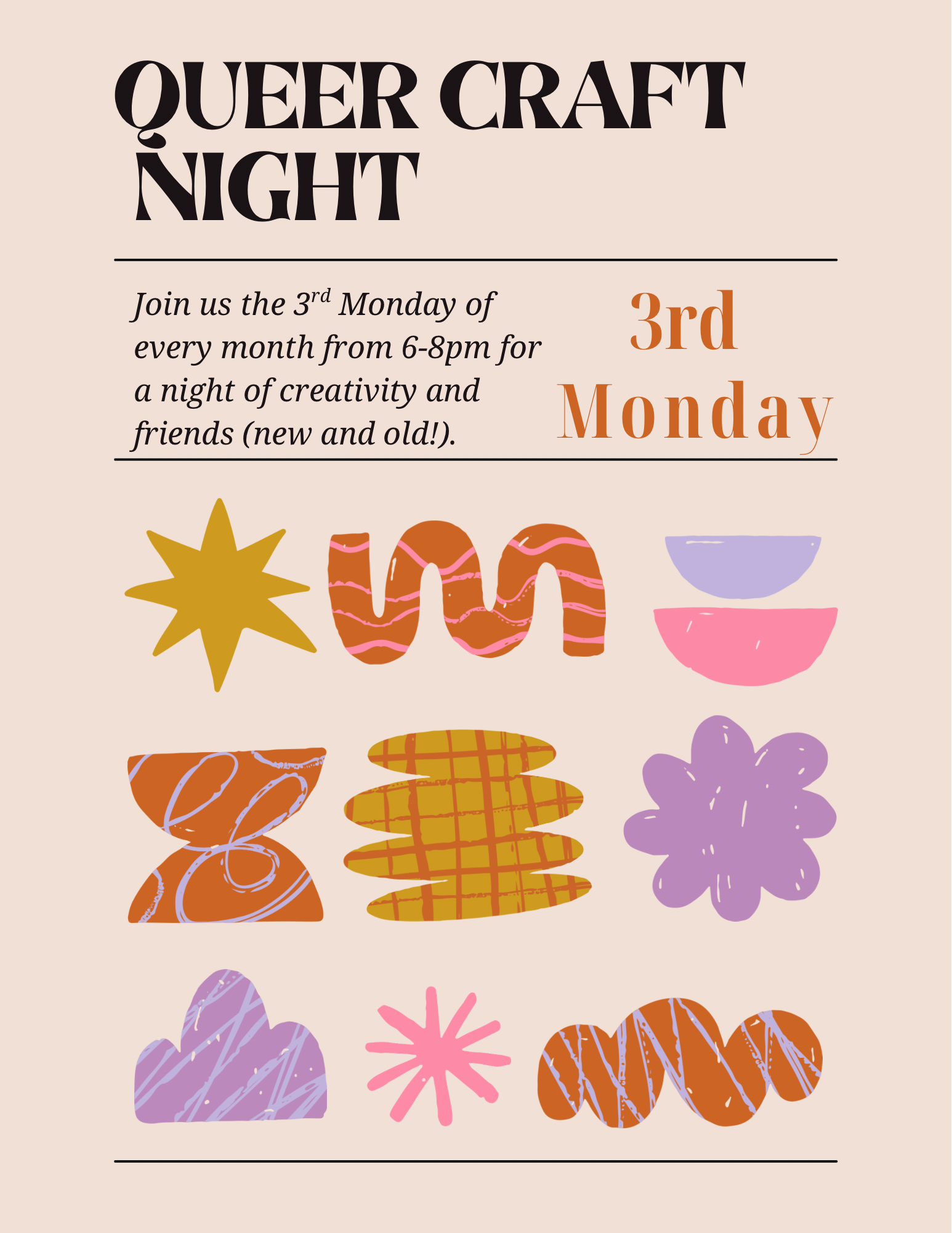 Queer Craft Night with North Country Pride (Copy)