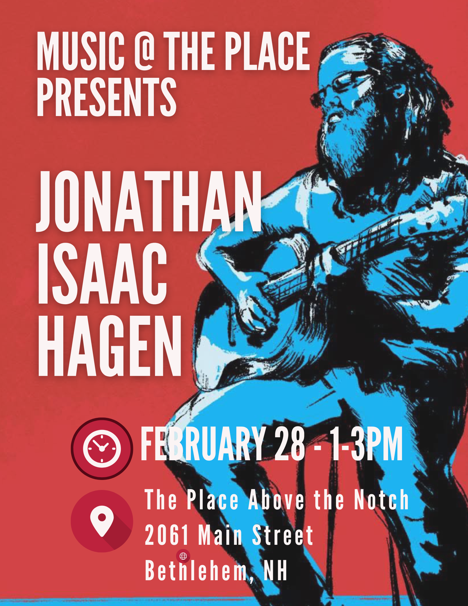 Music @The Place Presents: Jonathan Isaac Hagen