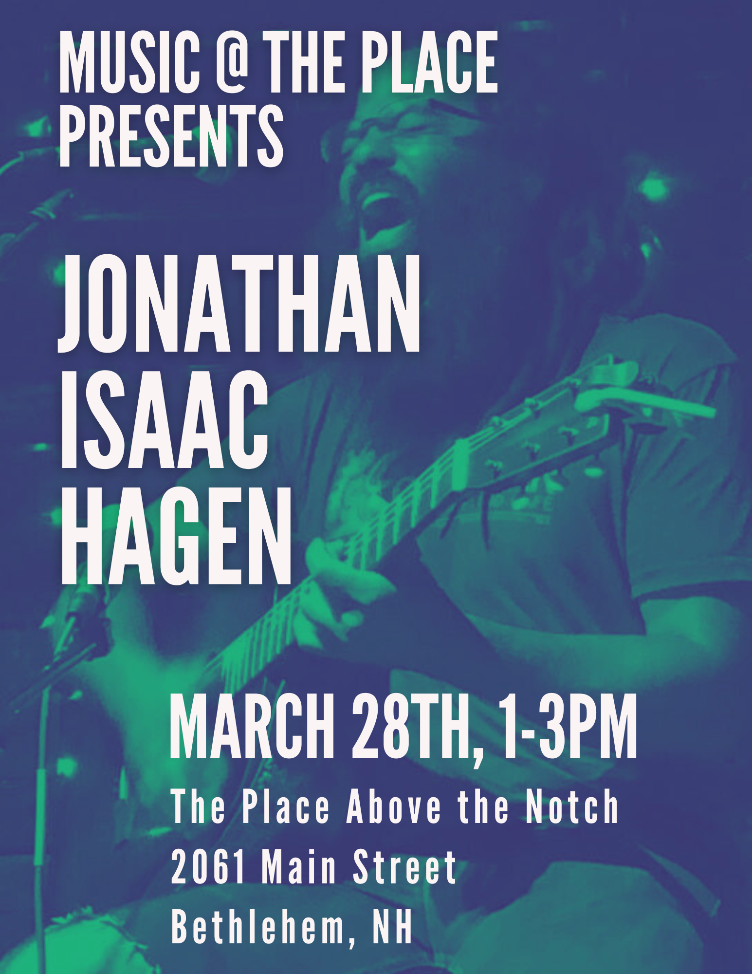 Music @The Place Presents: Jonathan Isaac Hagen