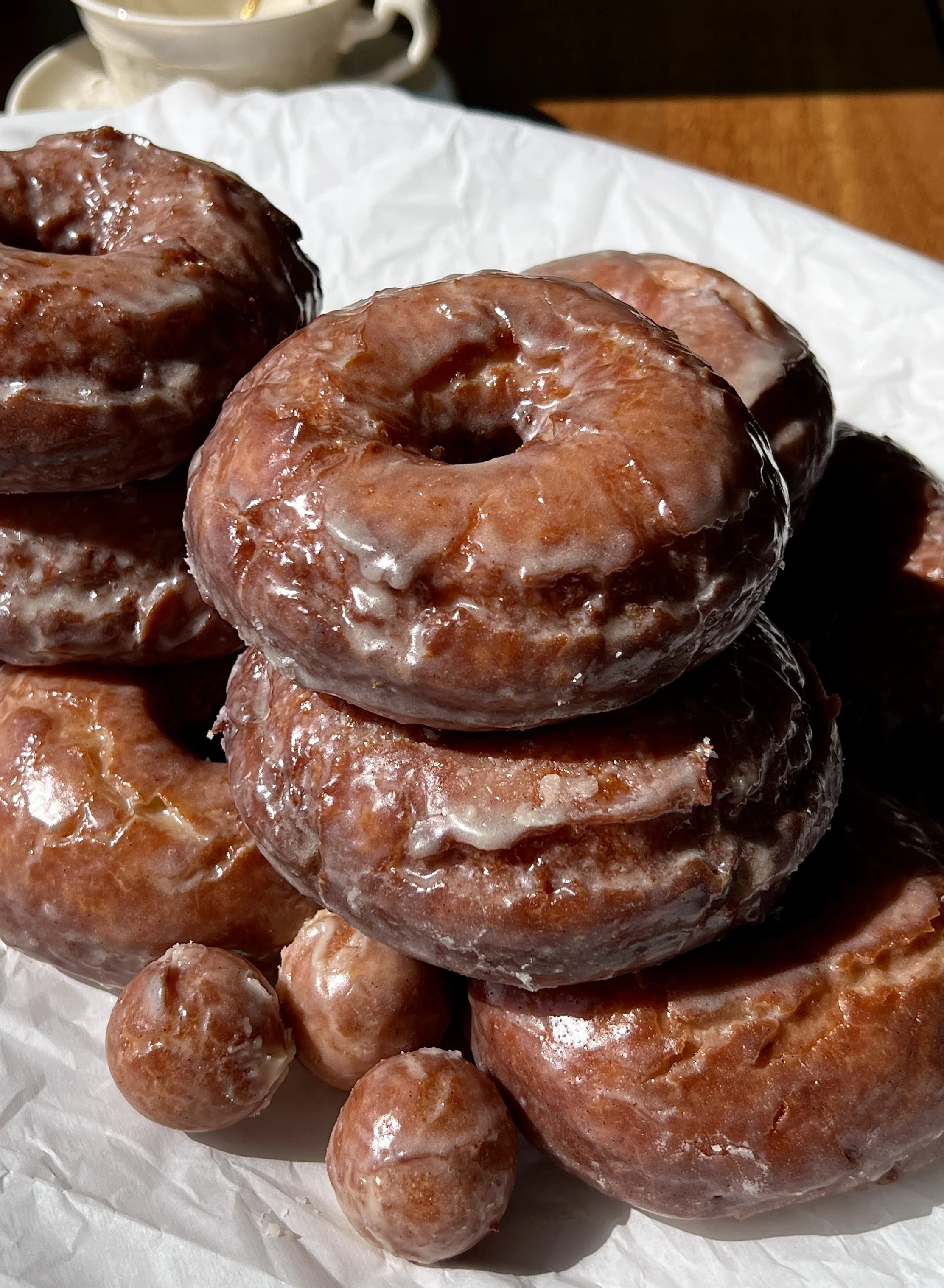 The Best Old-Fashioned Sour Cream Donuts