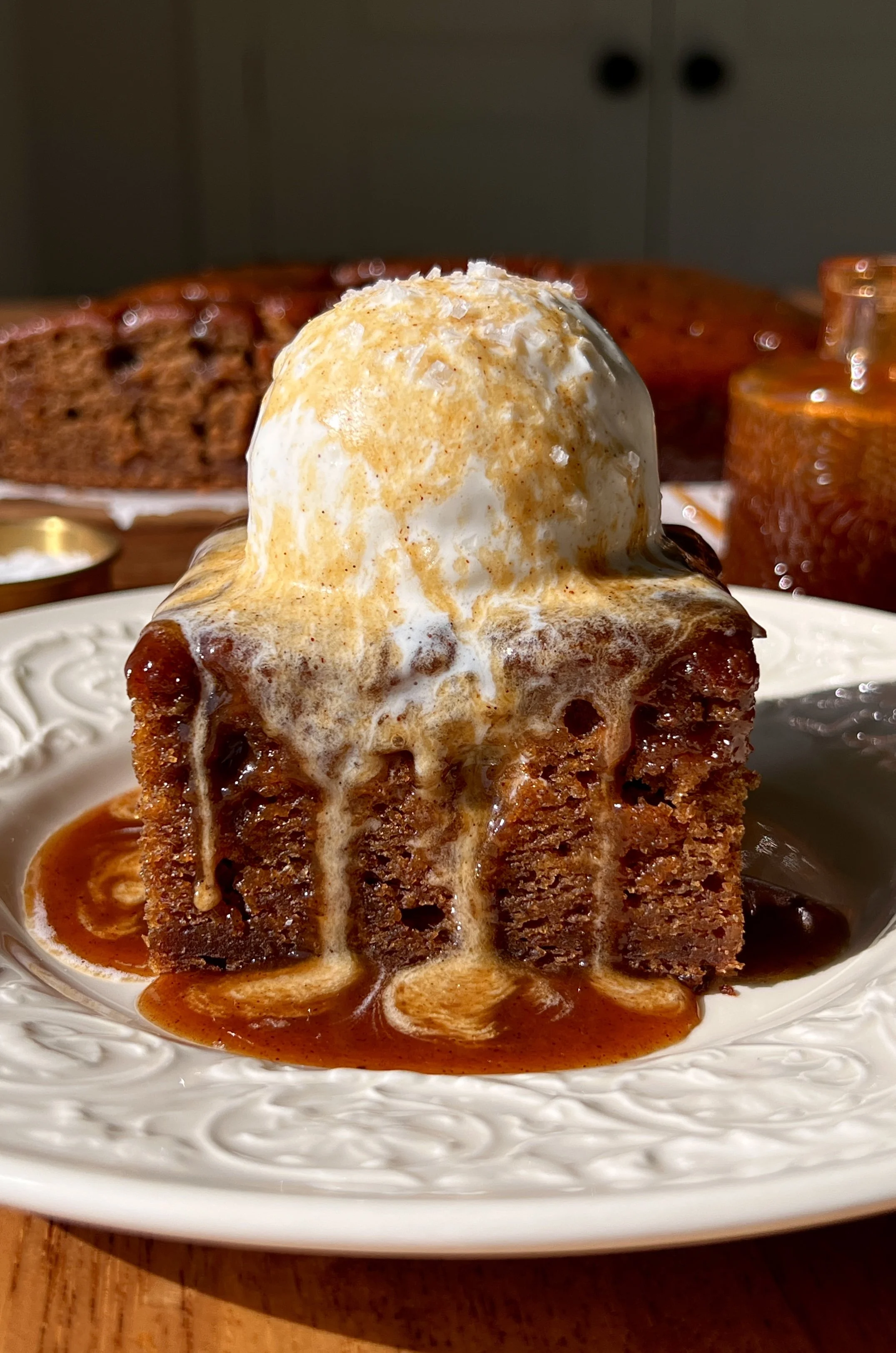 Sweet Potato Sticky Toffee Pudding
