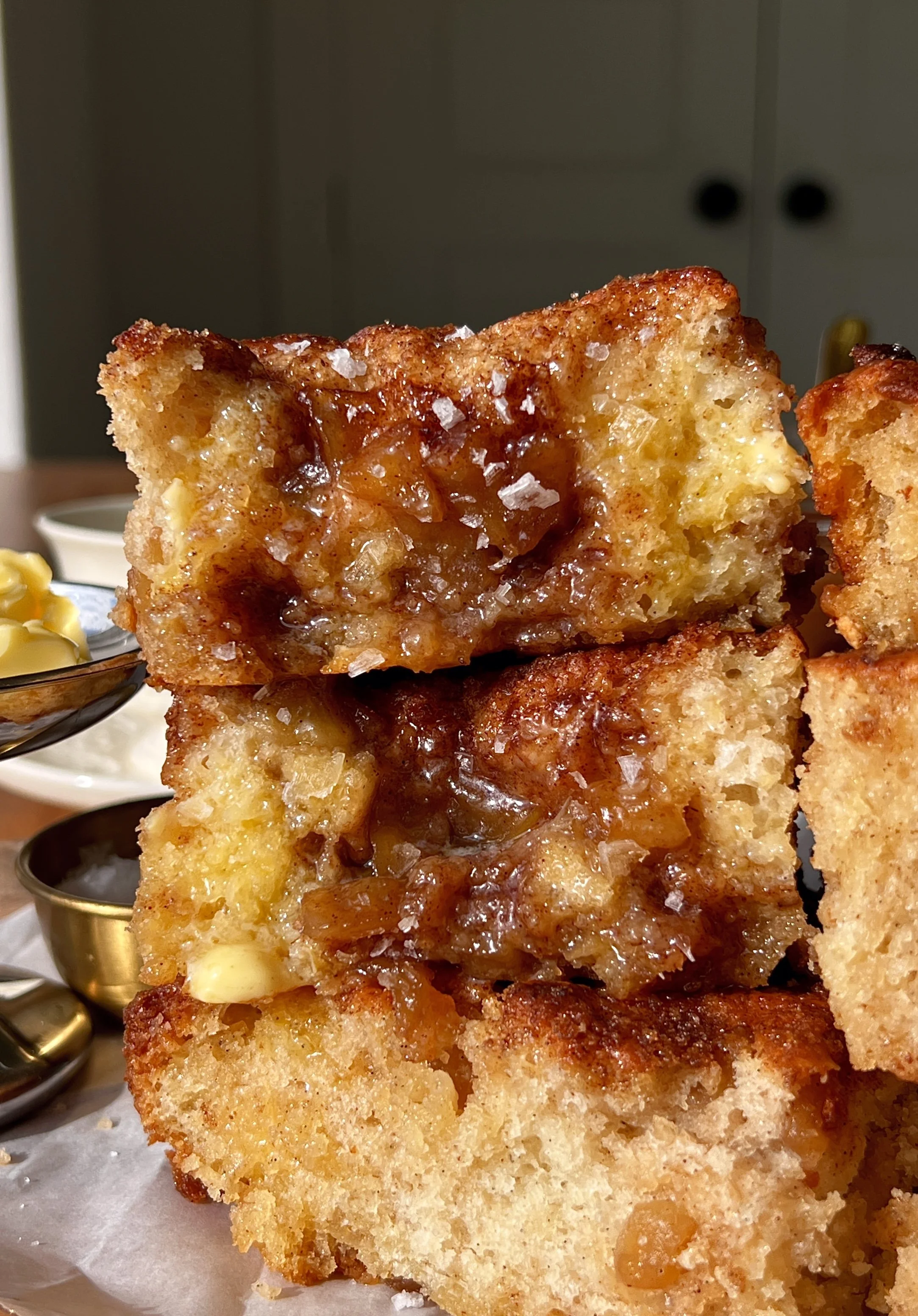 Apple Fritter Butter Swim Biscuits