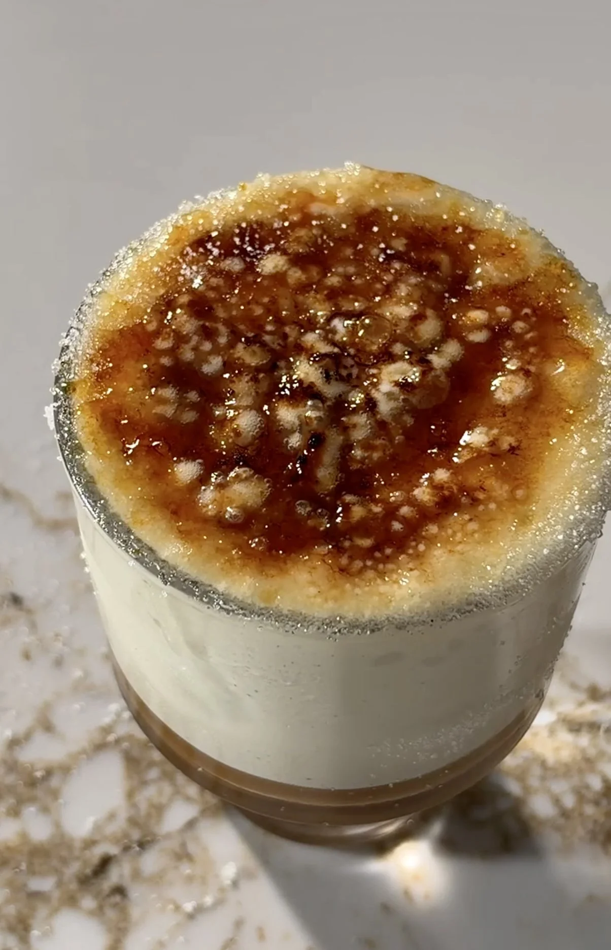 Crème Brûlée Ice Cream Sundaes
