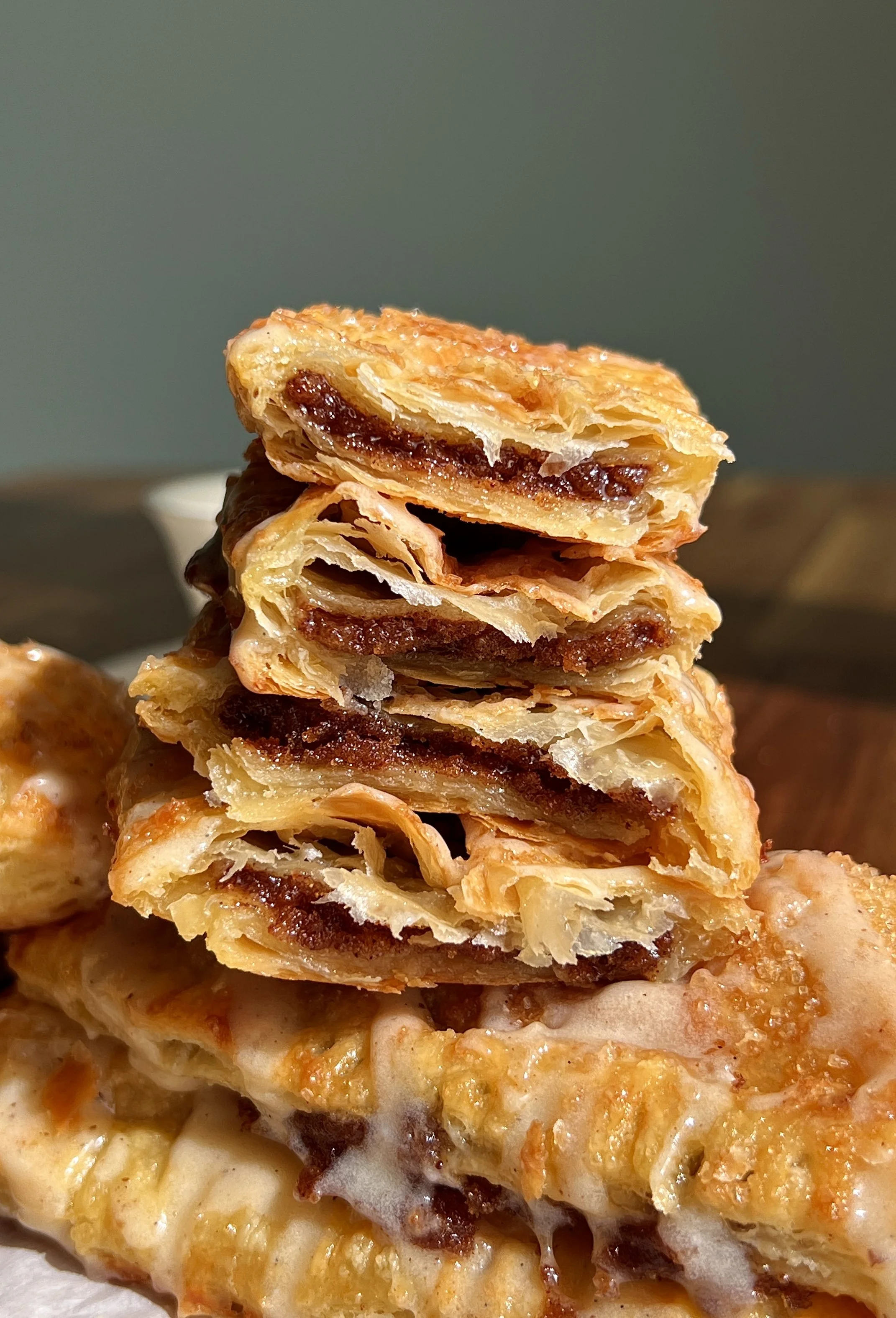Struddle Cinnamon Homemade Cinnamon Roll Toaster Strudels (With Homemade Rough Puff ...
