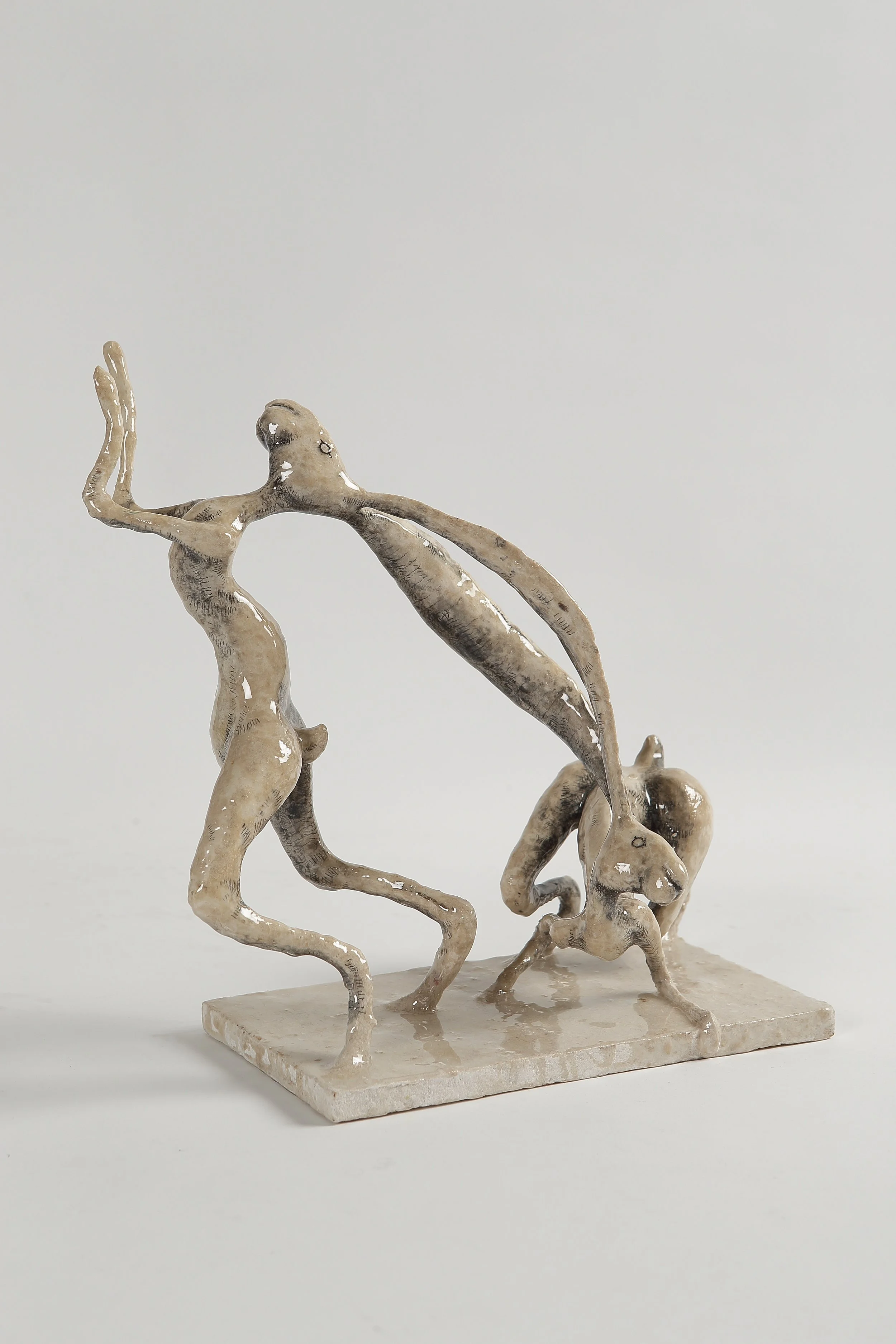 Lovers
Mixed media / paper mache
13.5 x 24.5 x 30 cm | 2015