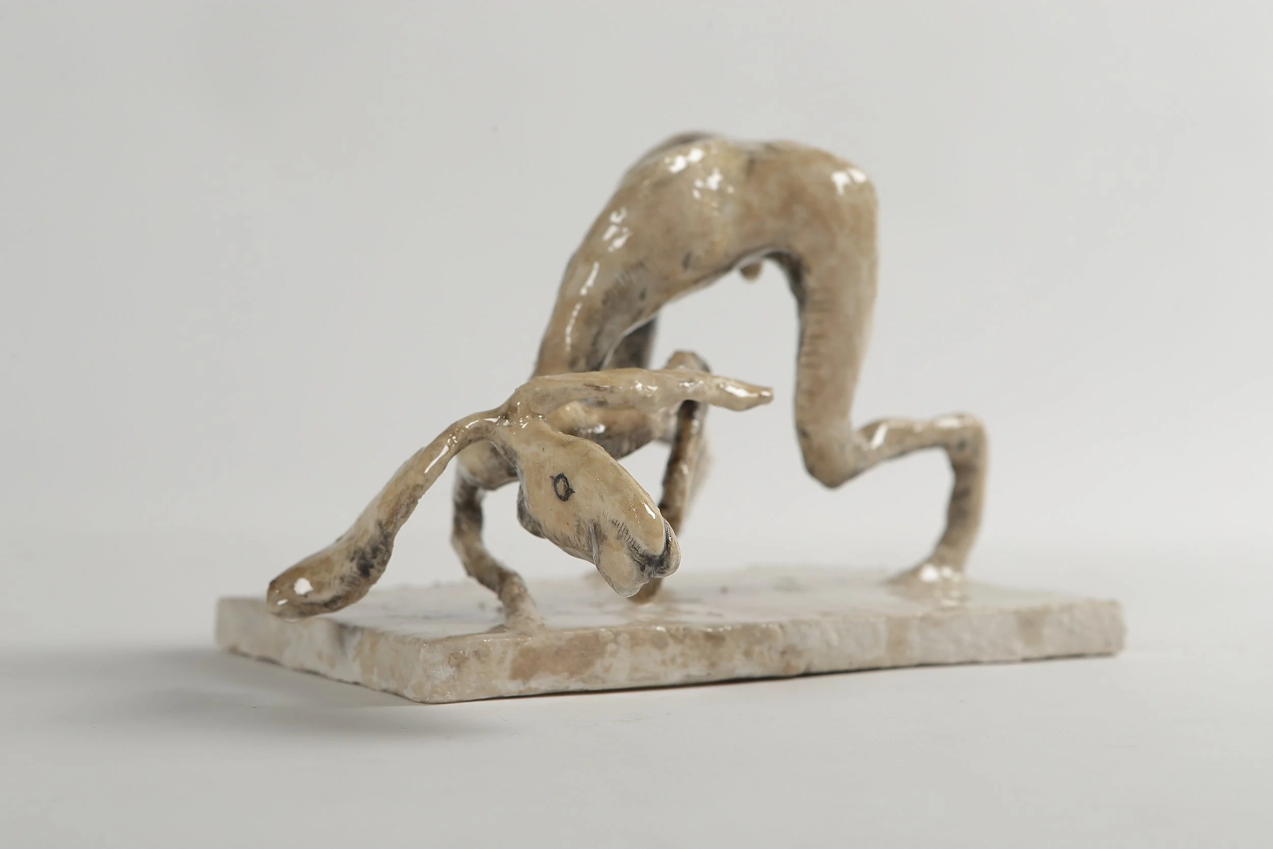 Fear
Mixed media / paper mache
21.5 x 17 x 13 cm | 2015