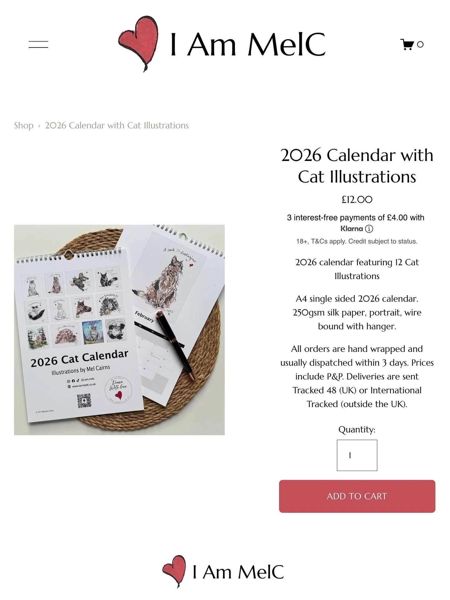 Calendars now on my website. Links in Stories. 🗓️ #newproductalert #catsandquotes #artist #catcalendar #dogcalendar