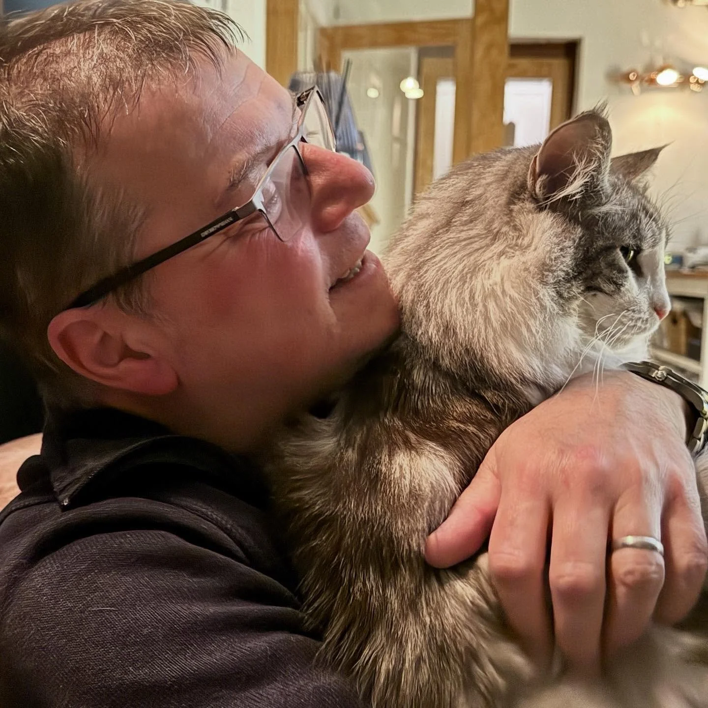 It’s #makeadifferenceday #hugyourcat