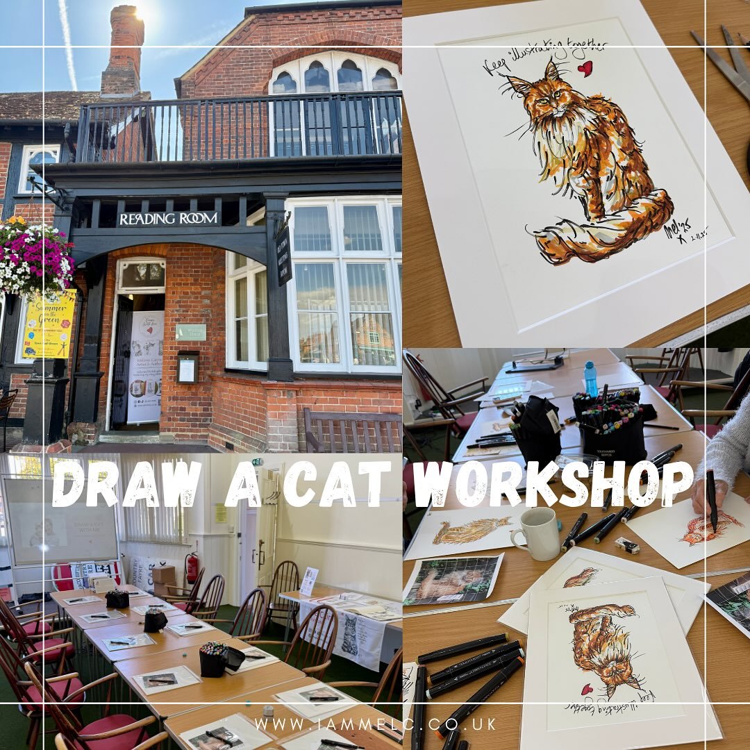 Another fun Sunday afternoon drawing a cat! Thank you to my companions for drawing with me last Sunday. I think you&rsquo;ll agree, we all had a really successful result 😻

Next workshop in February 2026. Keep an eye on my website and socials.

#cat