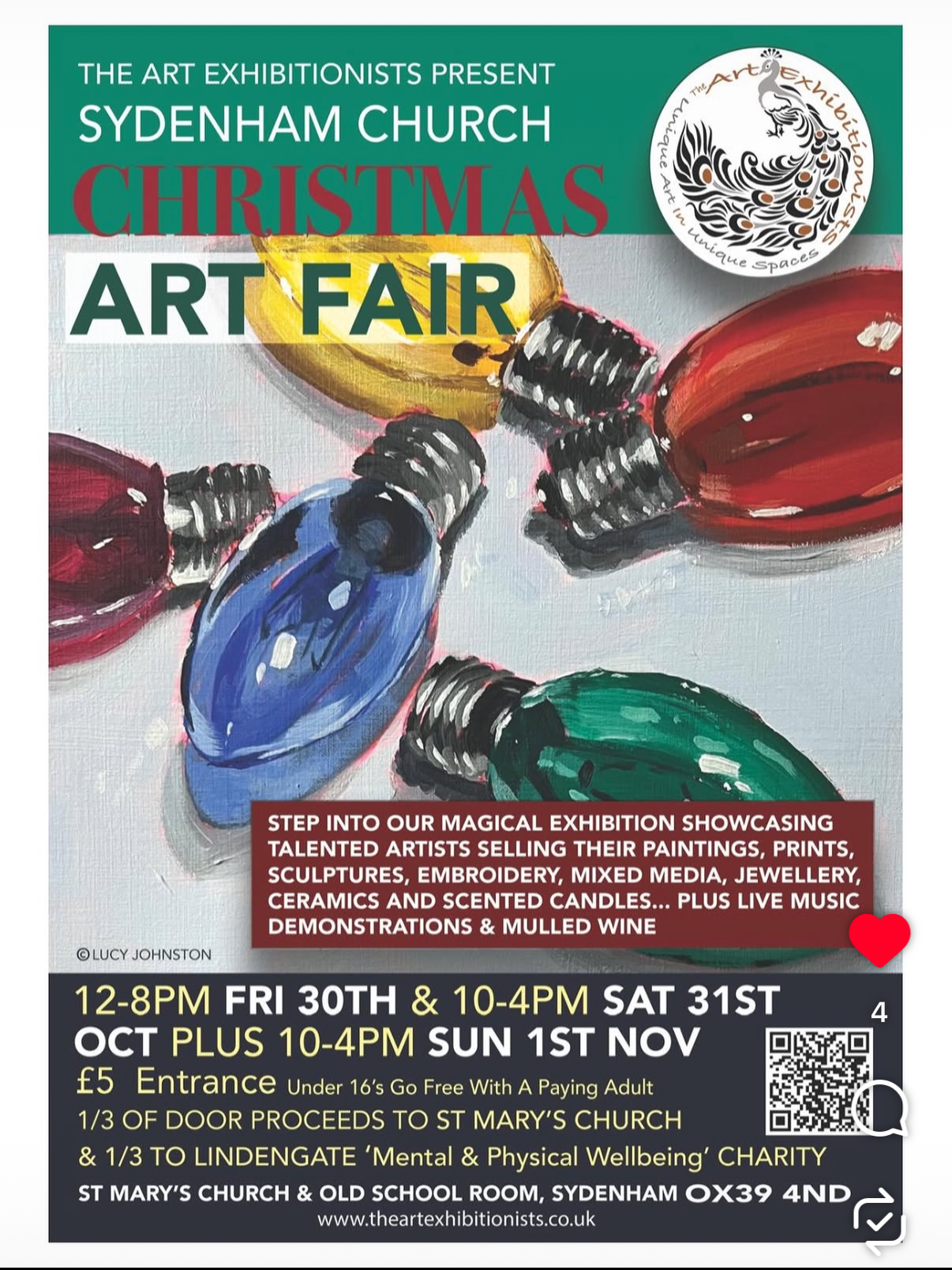 Sydenham Church Christmas Art Fair