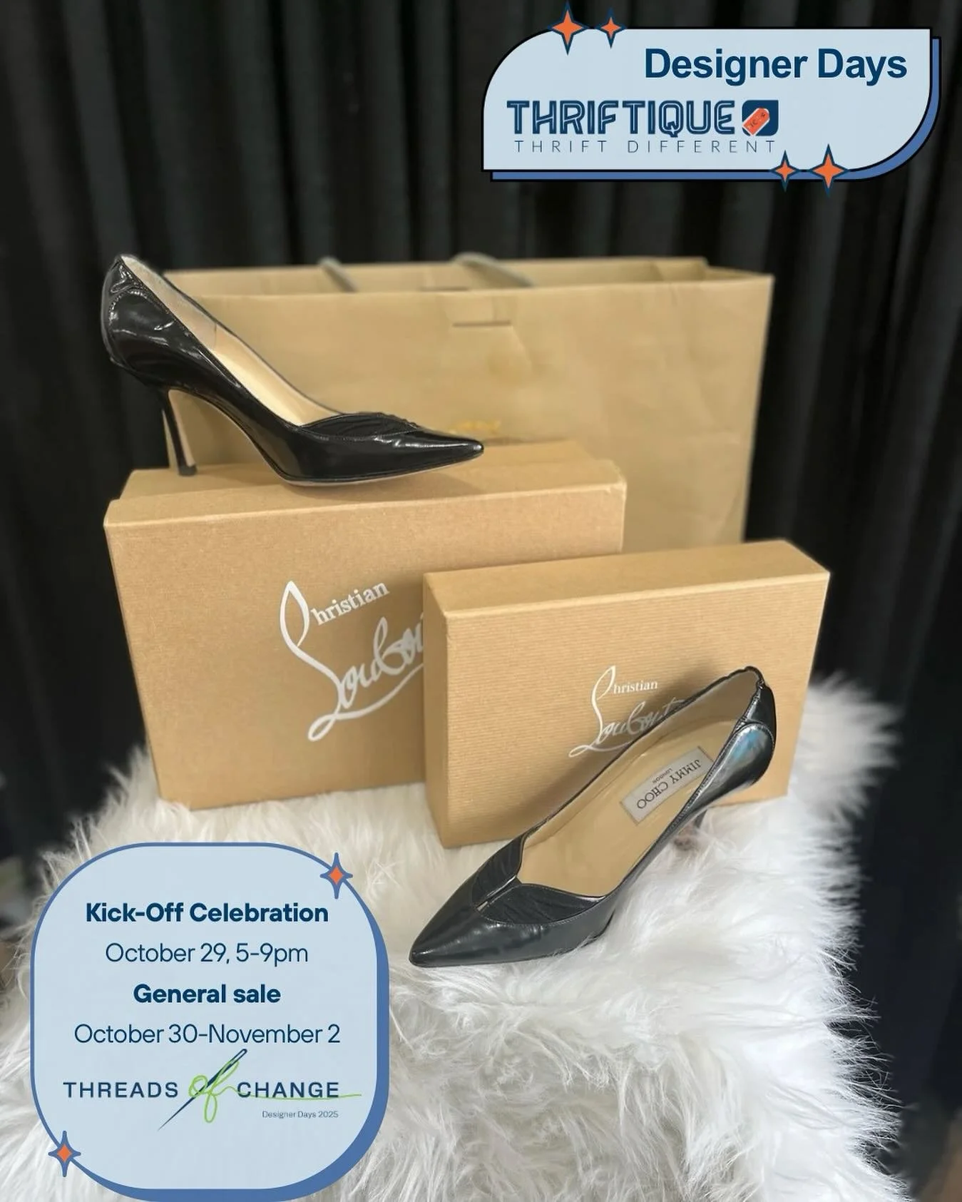 The Designer Days countdown! Started in 1970 by women who wanted to make an impact with the resources they had, Designer Days is Thriftique&rsquo;s annual 5-day shopping event that serves as the biggest fundraiser for NCJW Pittsburgh.

It all begins 