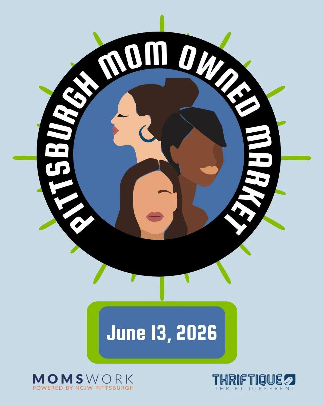 The Mom Owned Market, Pittsburgh&rsquo;s only vendor event dedicated to showcasing local mom-preneurs is coming to Thriftique! Over 20 vendors who identify as moms will offer handmade goods, fresh food, clothing, and services at this free, family-fri