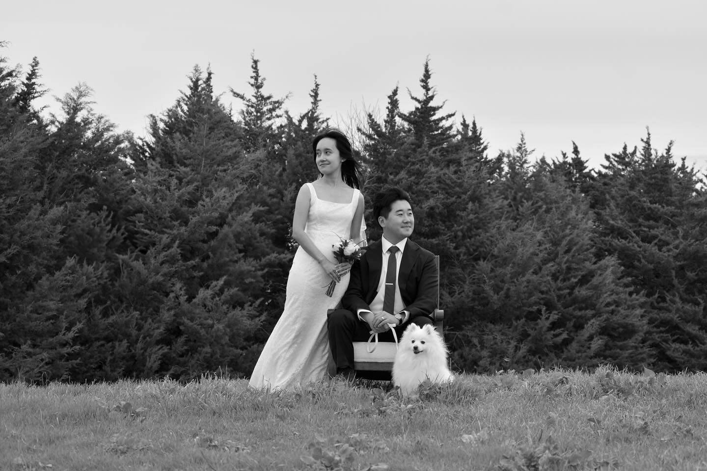 🌲A timeless love, captured in the quiet beauty of nature.💍
Walking hand-in-hand into forever, with their pup by their side. 
These are the moments we live to preserve.

Now booking outdoor elopements and intimate weddings across Texas.
Let&rsquo;s 