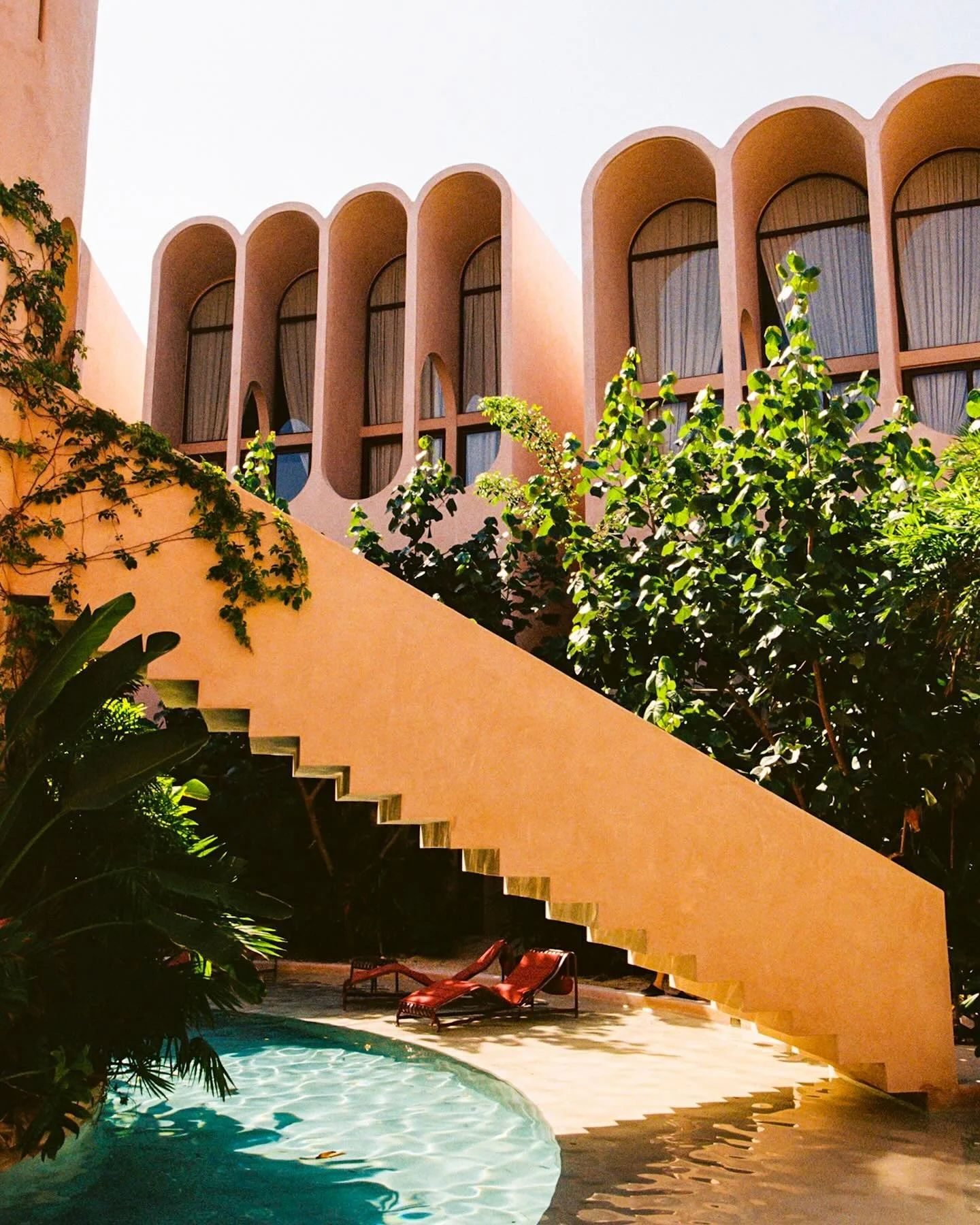 still dreaming about this light, this pool, this palette @babel.tulum
