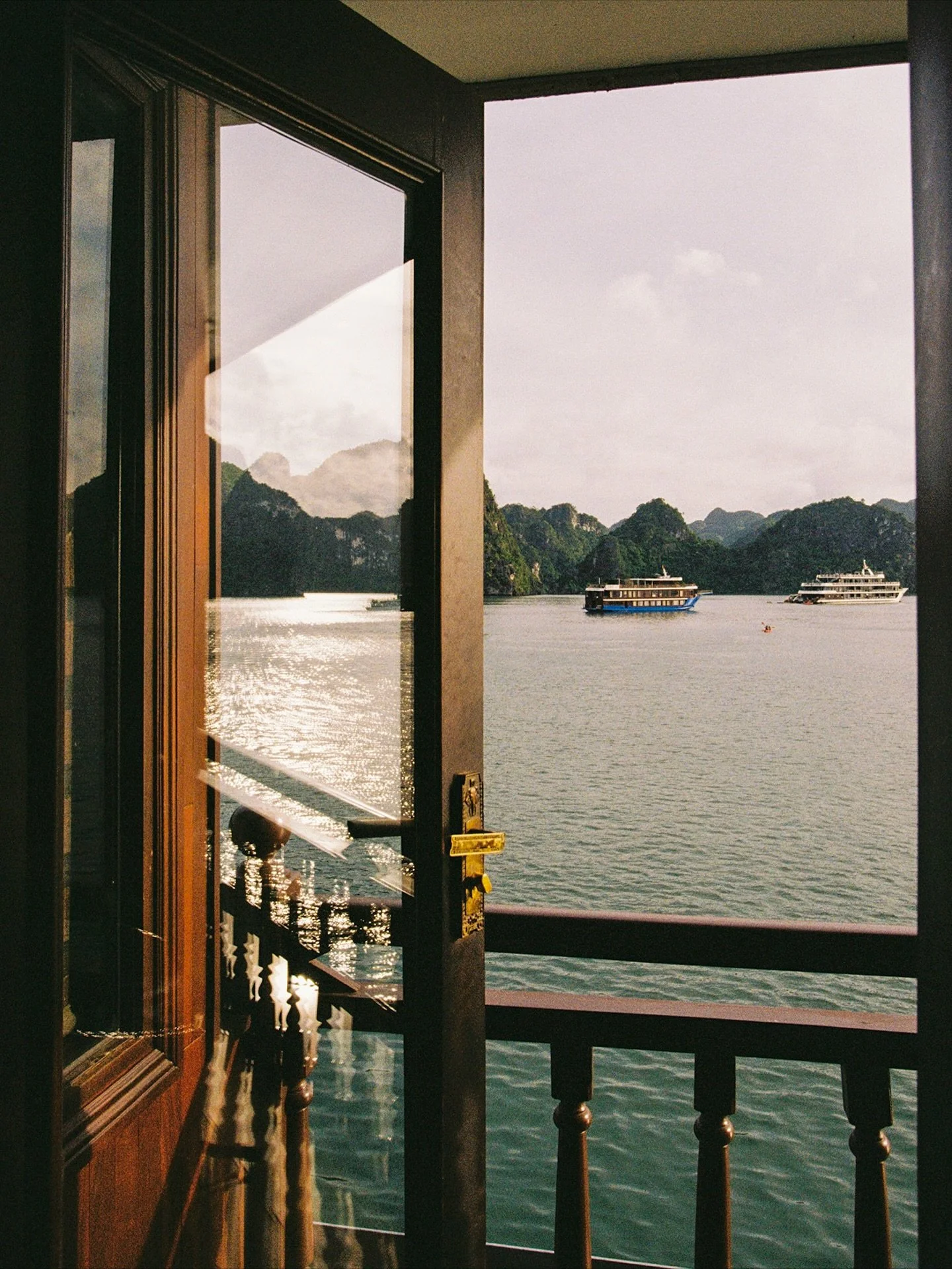 Golden Hour in Ha Long Bay