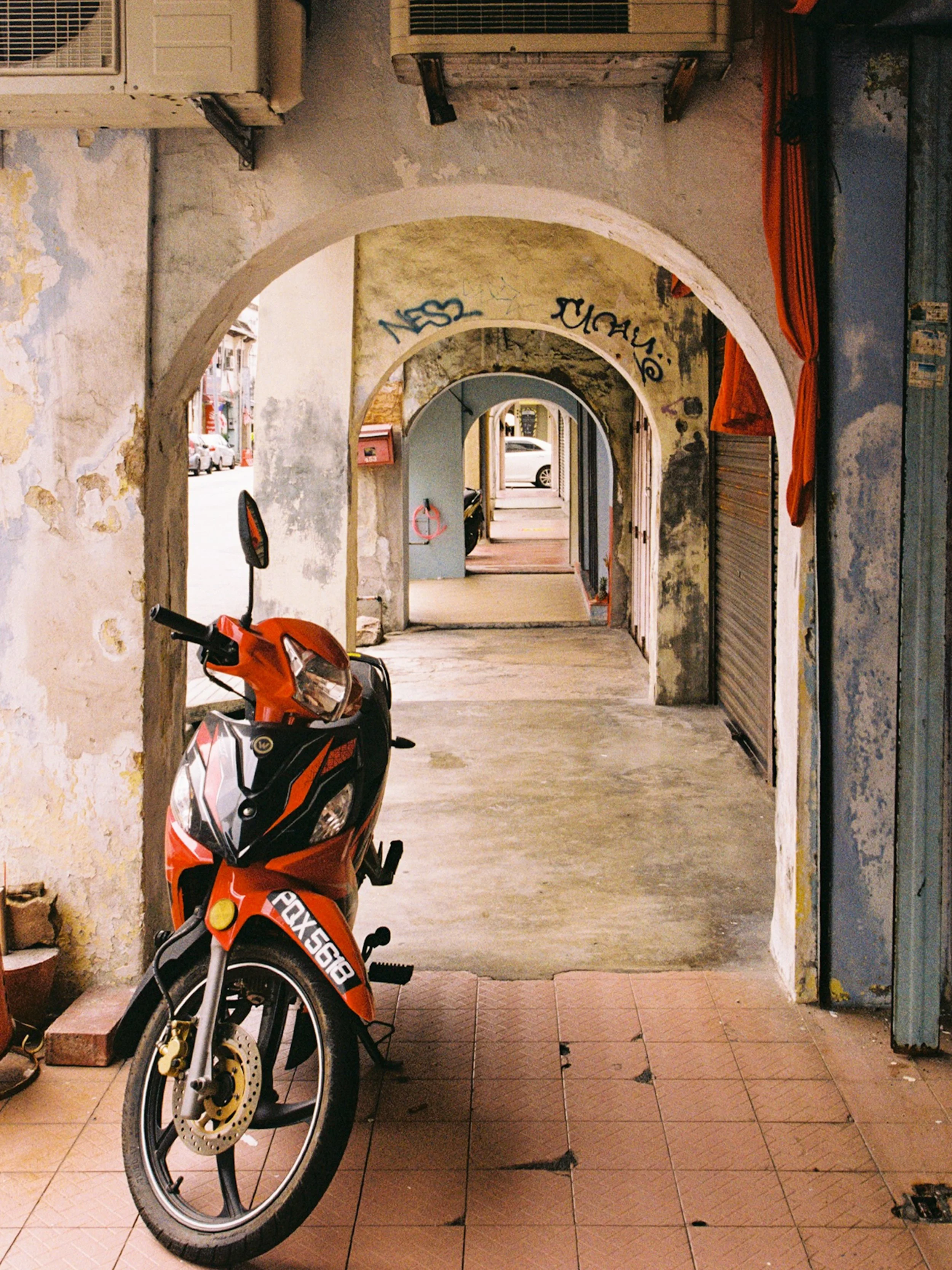 motorbikes of Penang