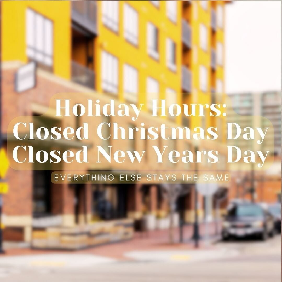 The holiday season home stretch is here! Over the next 2 weeks the shop will be keeping regular hours, 7:30a-3p every day EXCEPT Christmas &amp; New Years. If you want to wake up on those mornings to bagels in bed then you better plan ahead 🥯+🛌+🧑&