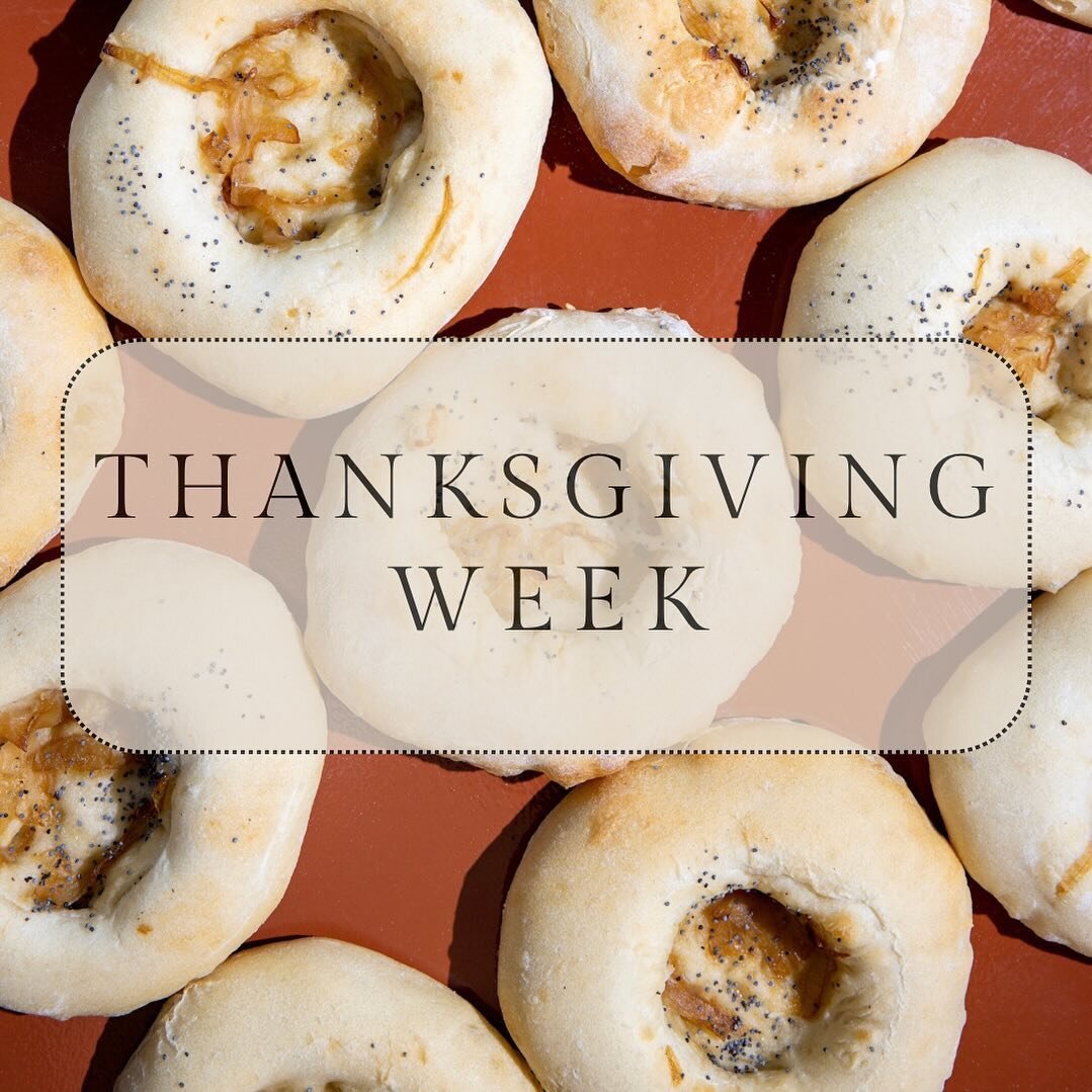 We are CLOSED Thanksgiving day &amp; OPEN regular hours the rest of the weekend. Stock up by end of day Wednesday on bagels &amp; babka for your thanksgiving morning 🥯 &amp; then fuel up with us before starting your shopping spree on #blackfriday &a